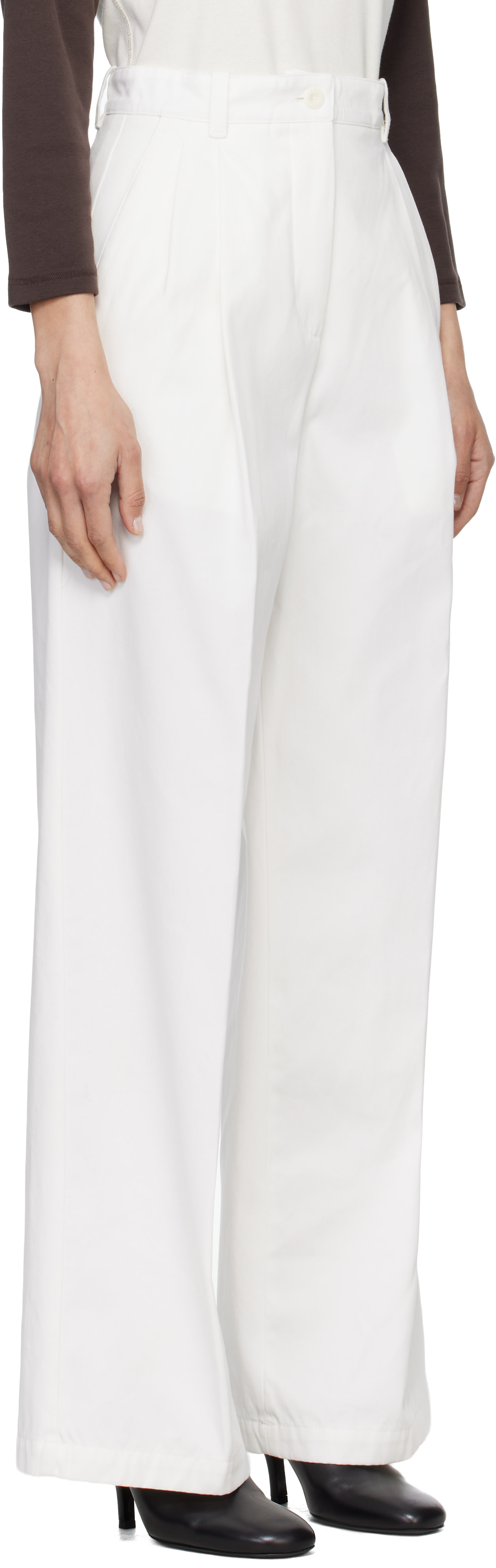 A.P.C. - Pantalon Ginny blanc