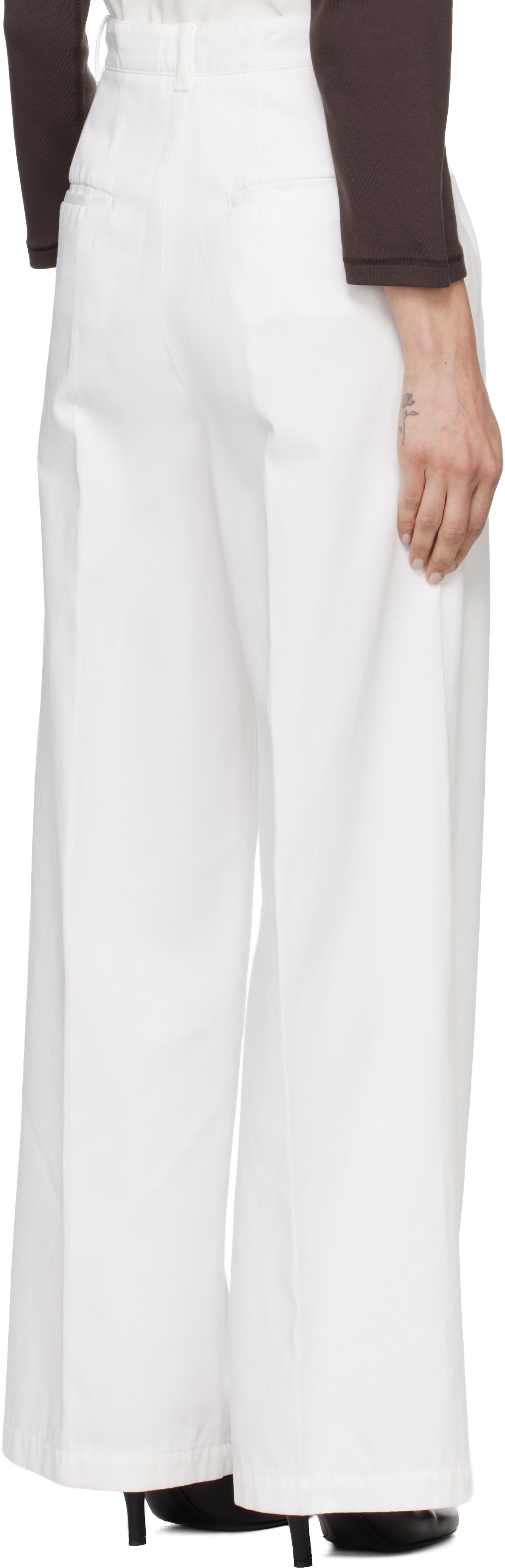 A.P.C. - Pantalon Ginny blanc
