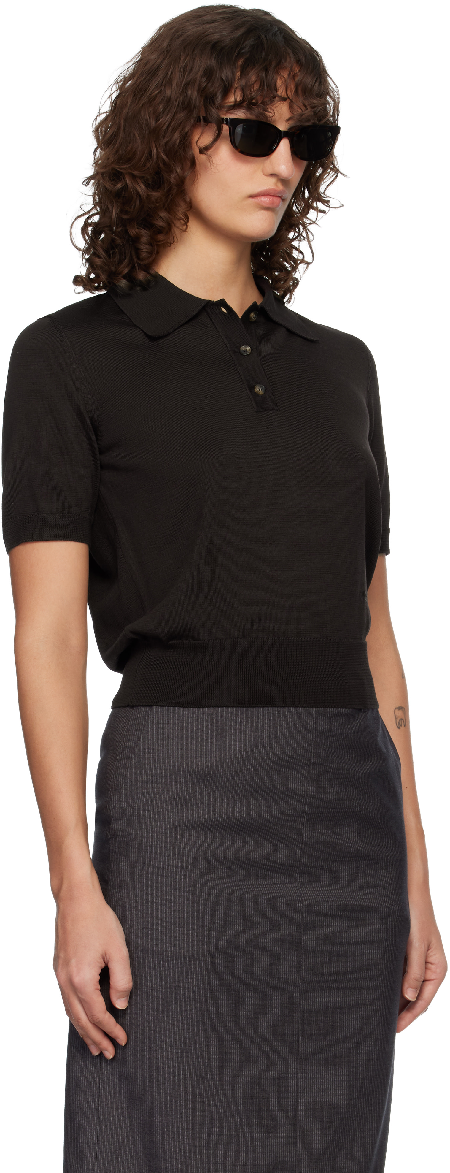 A.P.C. - Polo Ruby brun