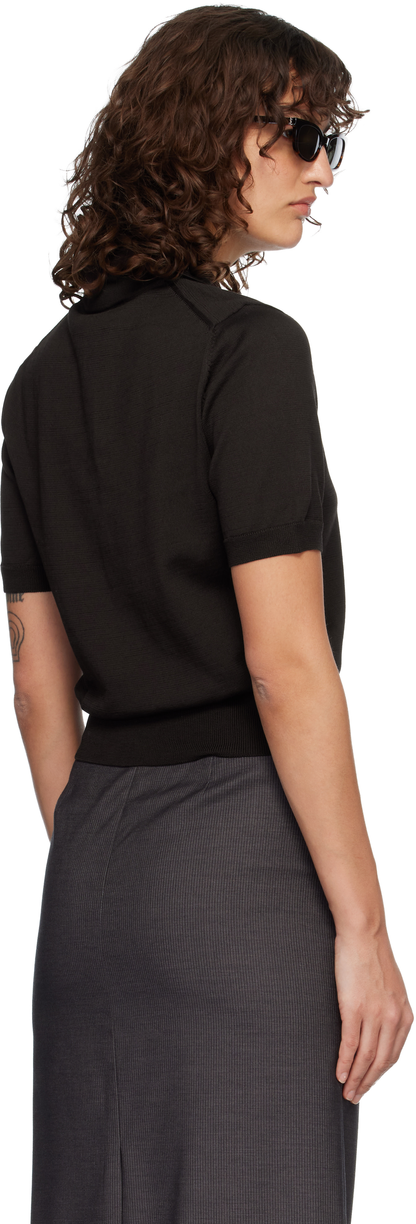 A.P.C. - Polo Ruby brun
