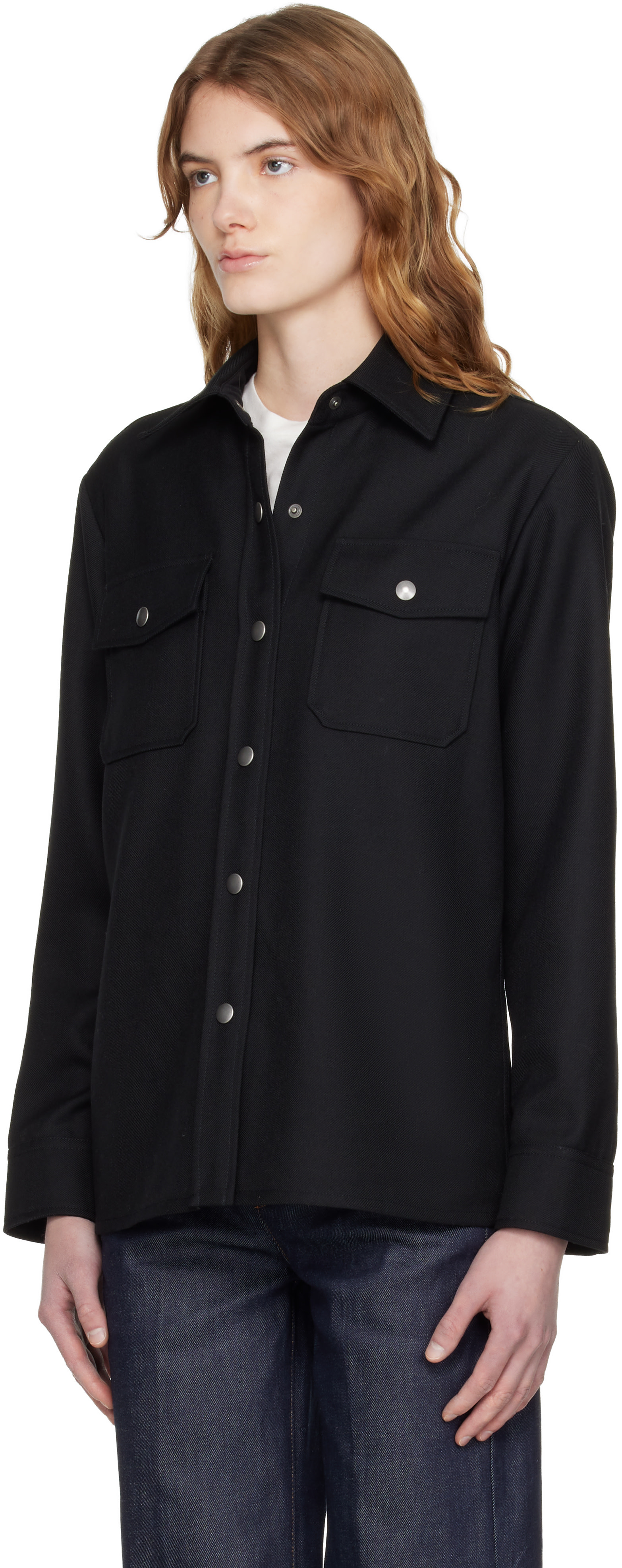 A.P.C. - Surchemise noire