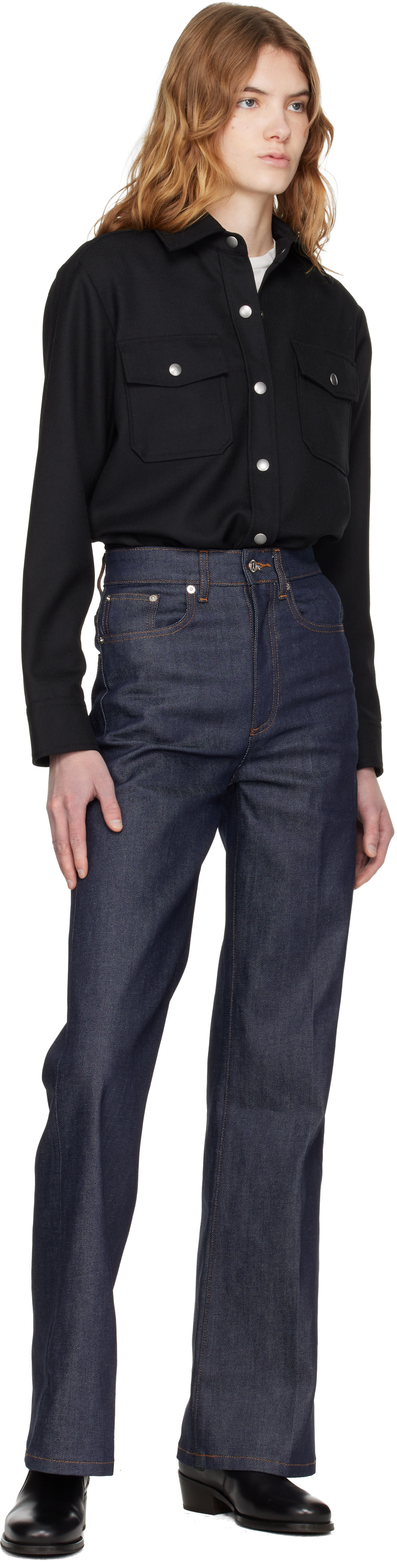 A.P.C. - Surchemise noire