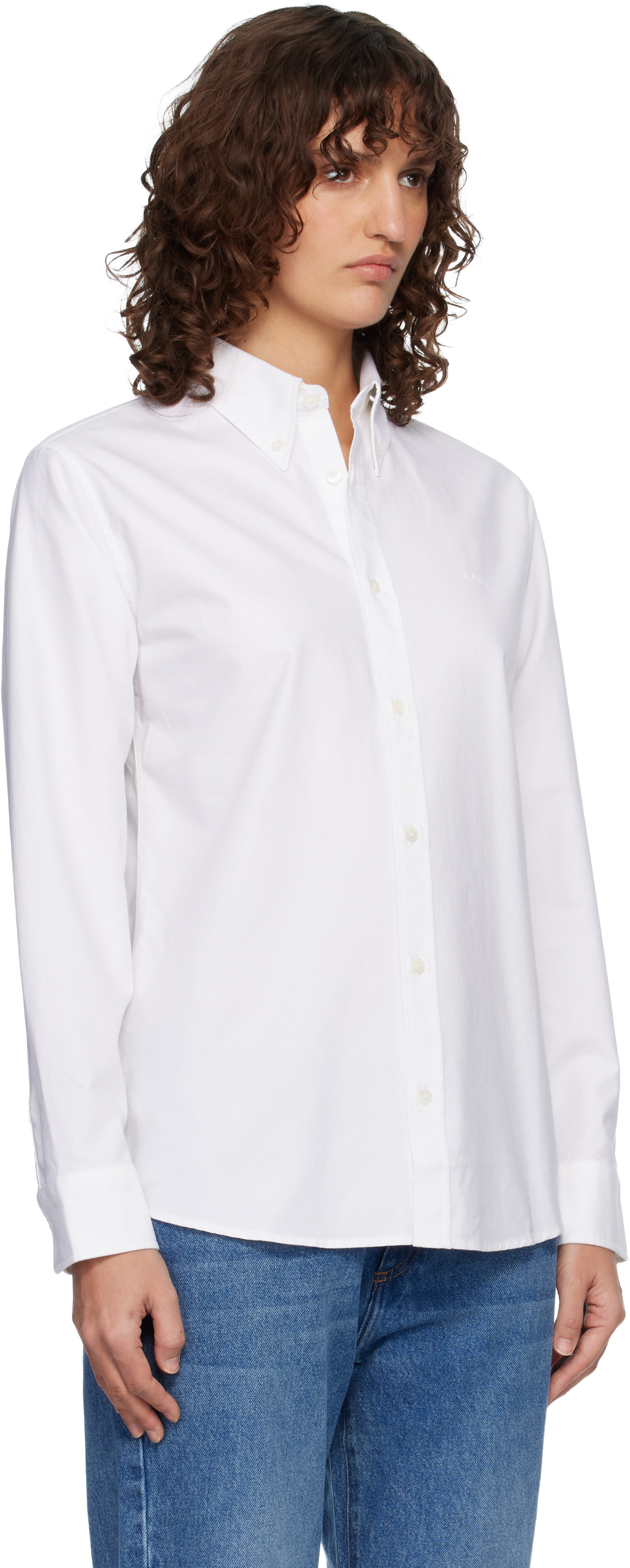 A.P.C. - Chemise Kayla blanche