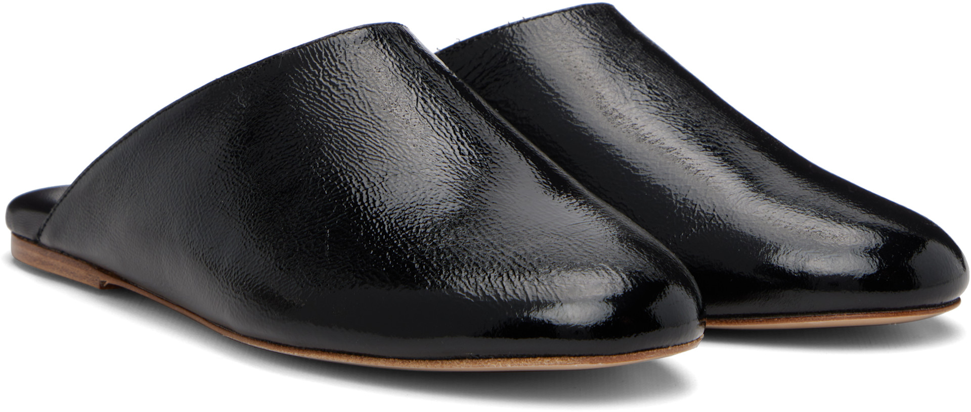 A.P.C. - Black 'Les Mules' Slip-on Loafers
