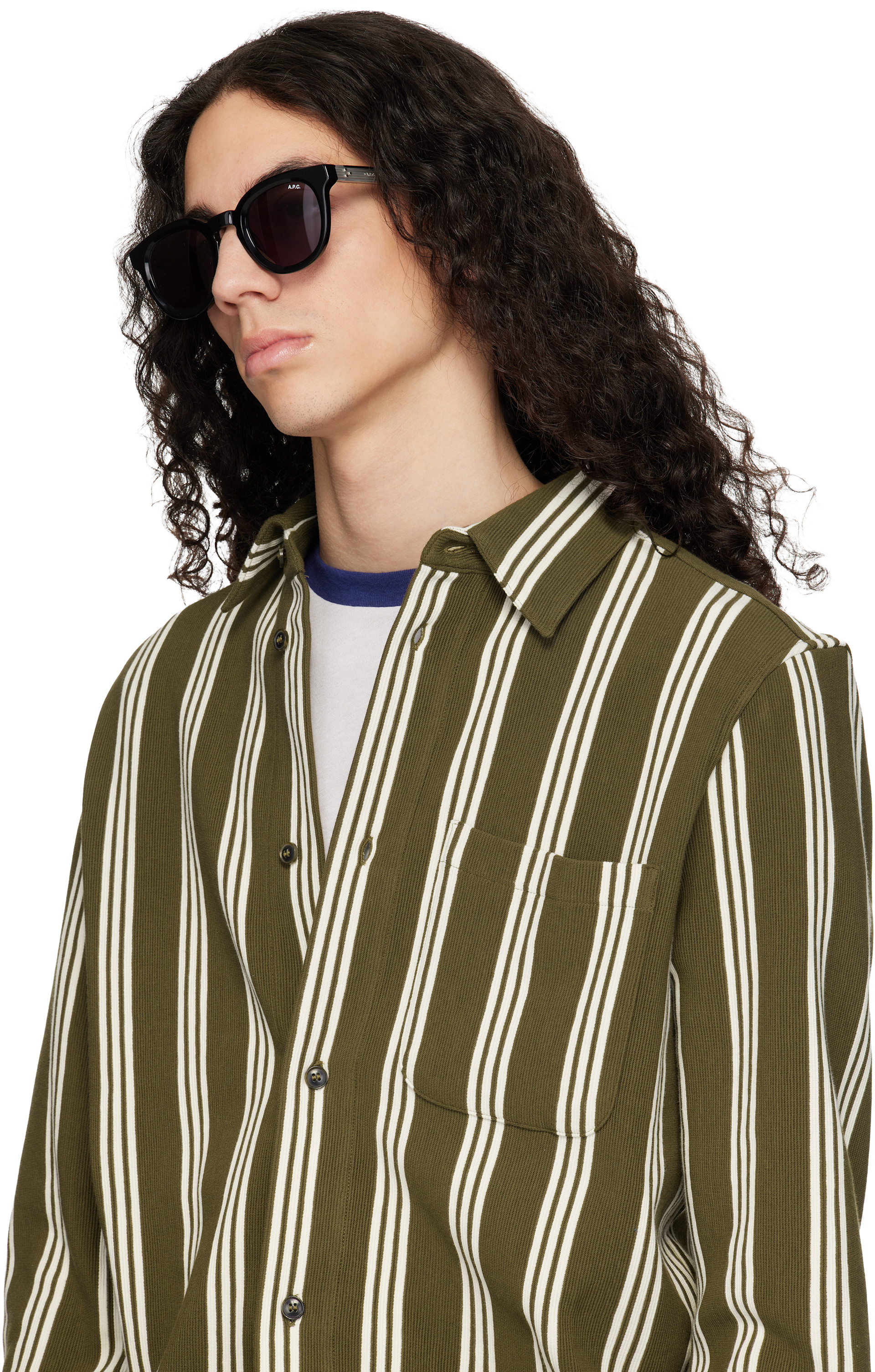 A.P.C. - Black 'Les Lou' Sunglasses