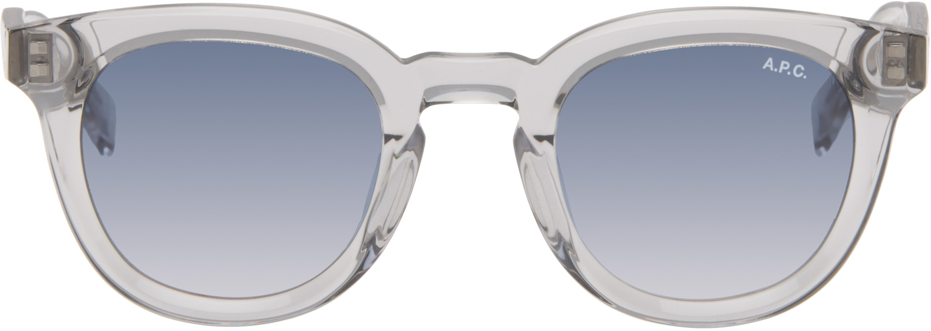 A.P.C. - Lunettes de soleil Les Lou grises