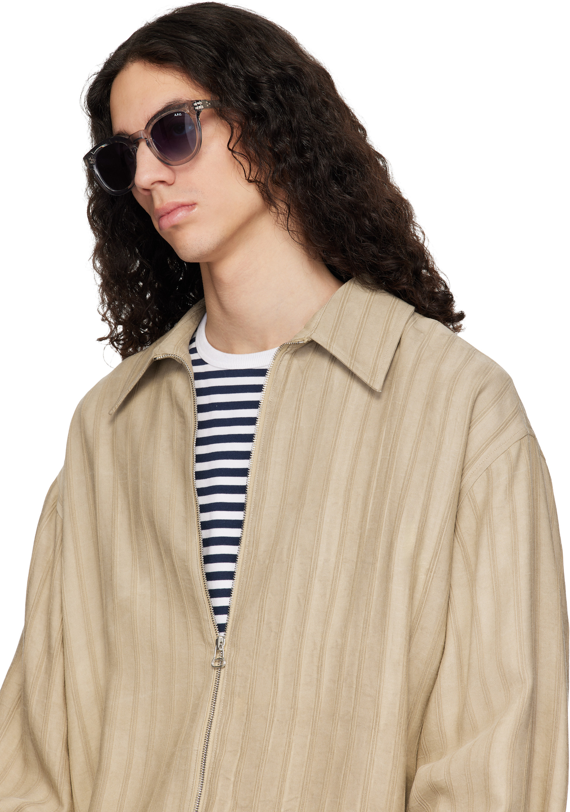 A.P.C. - Lunettes de soleil Les Lou grises