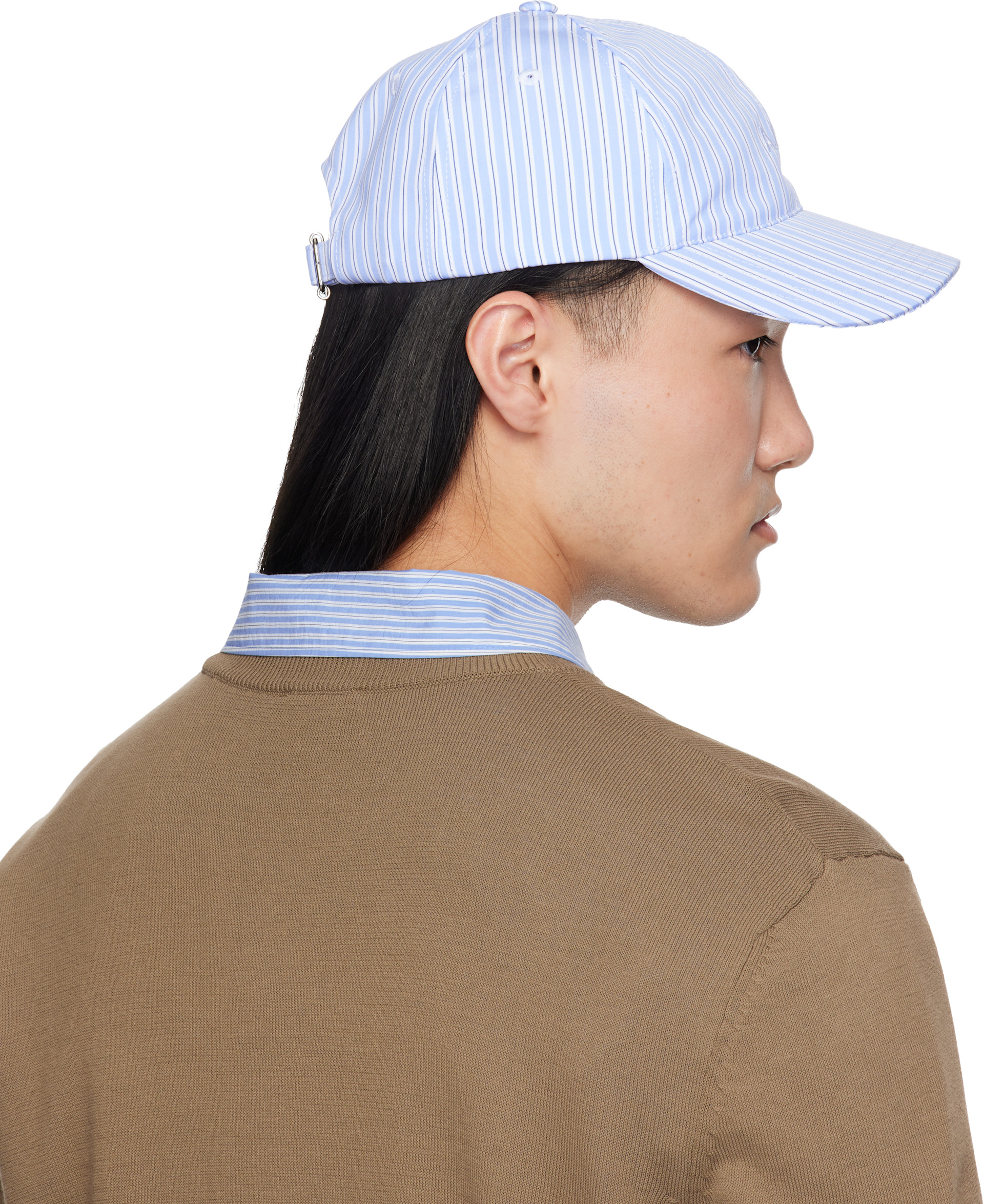 A.P.C. - 블루 & 화이트 찰리 볼캡