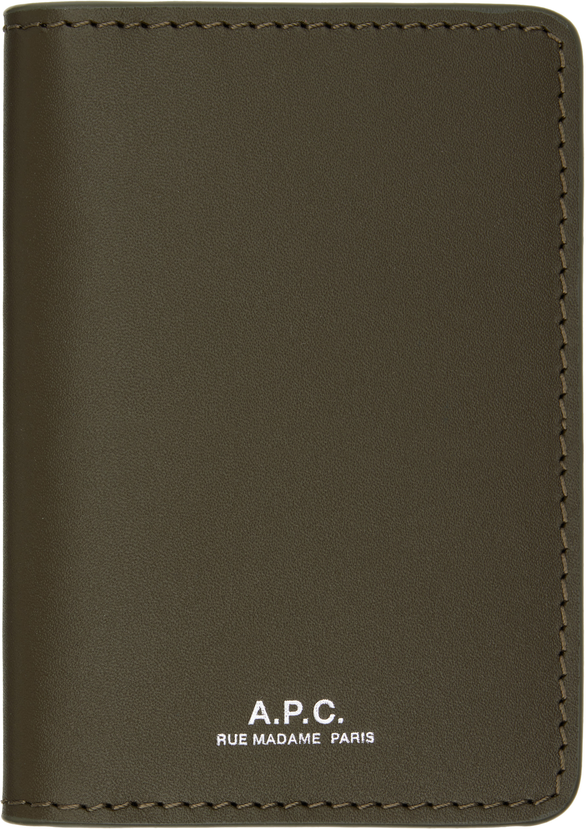 A.P.C. - 카키 스테판 카드 지갑