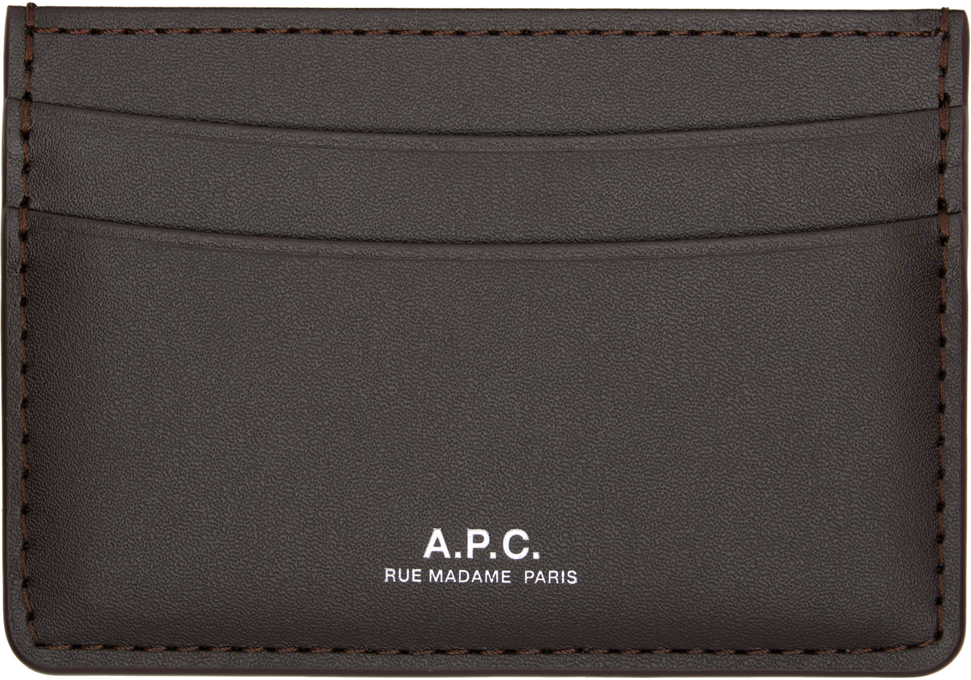 A.P.C. - 브라운 안드레 카드 지갑