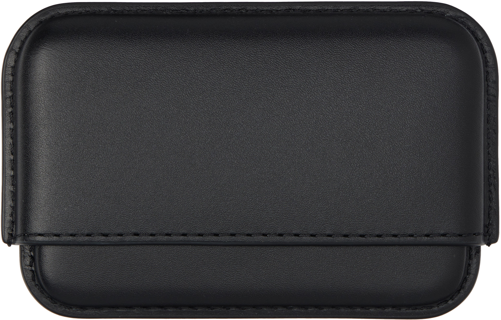 A.P.C.: Black Magna Carta Cardholder | SSENSE
