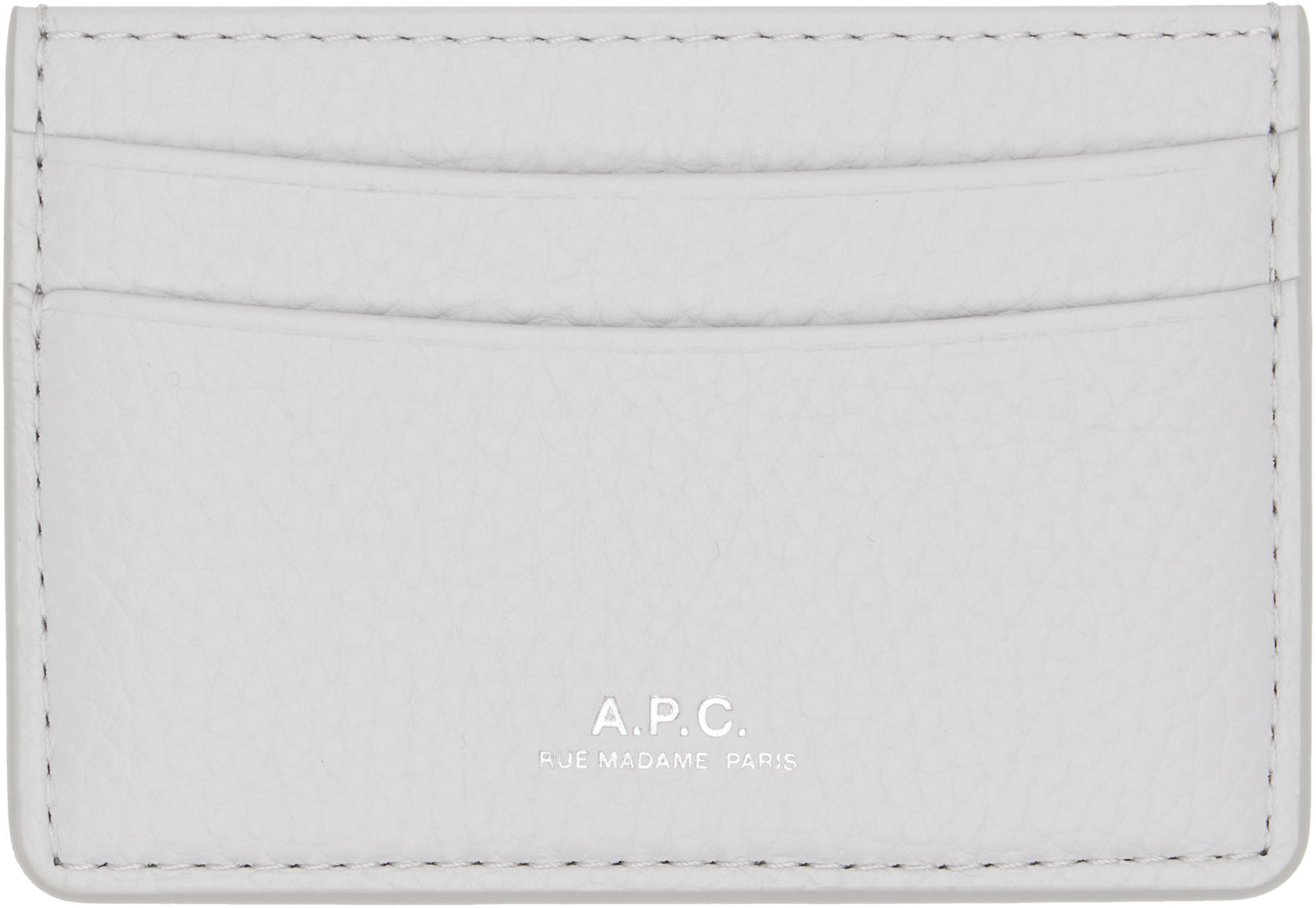 A.P.C. - Porte-carte André gris