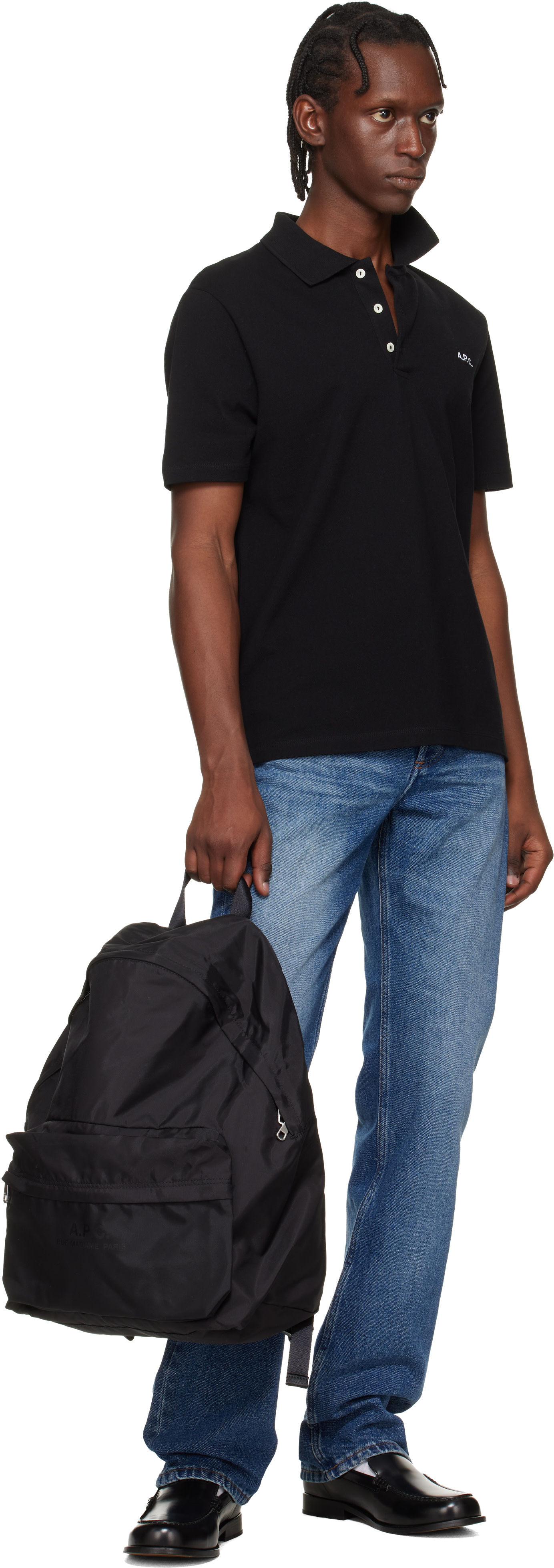 A.P.C. - Black Backstage Backpack