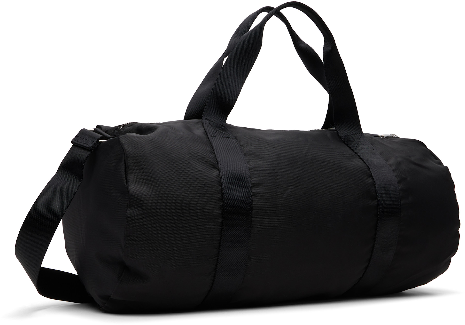 A.P.C.: Black Backstage Gym Duffle Bag | SSENSE