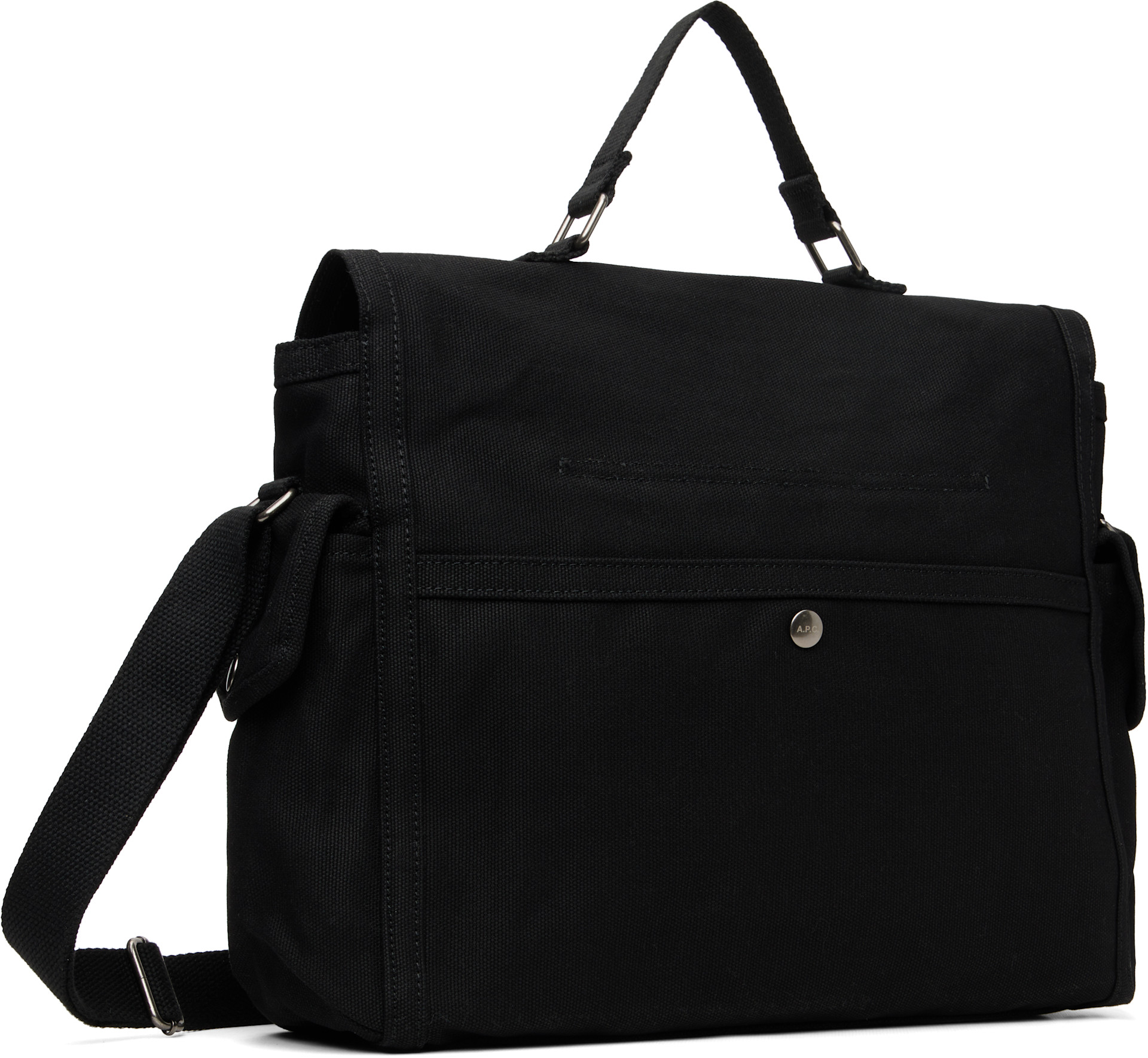 バッグ A.P.C. A.P.C.: Black Recuperation Satchel | SSENSE