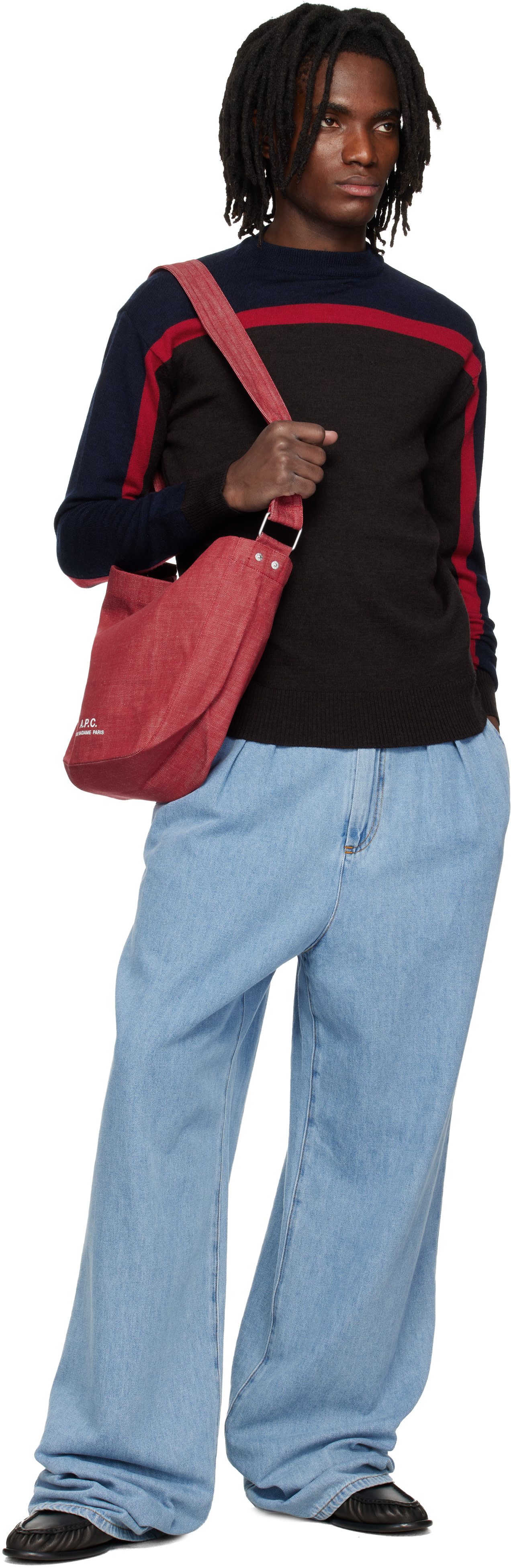 A.P.C. - Petit sac Journal rouge