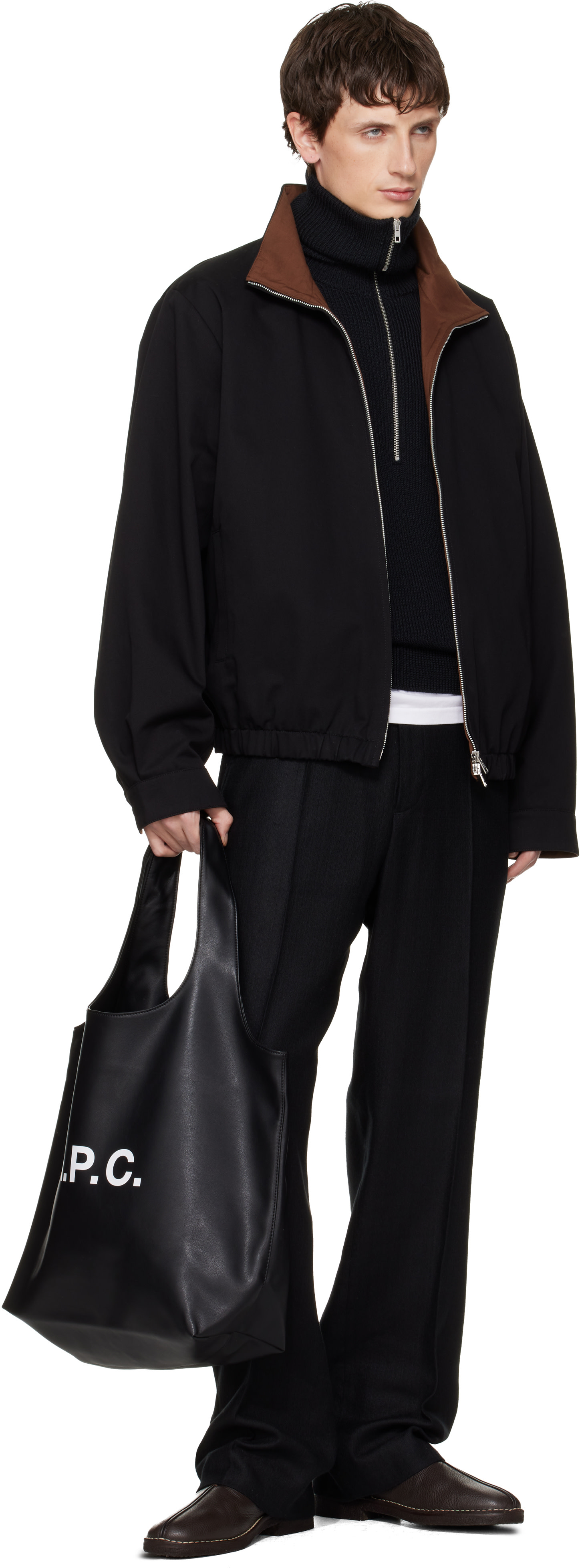 A.P.C. - Cabas noir - Ninon