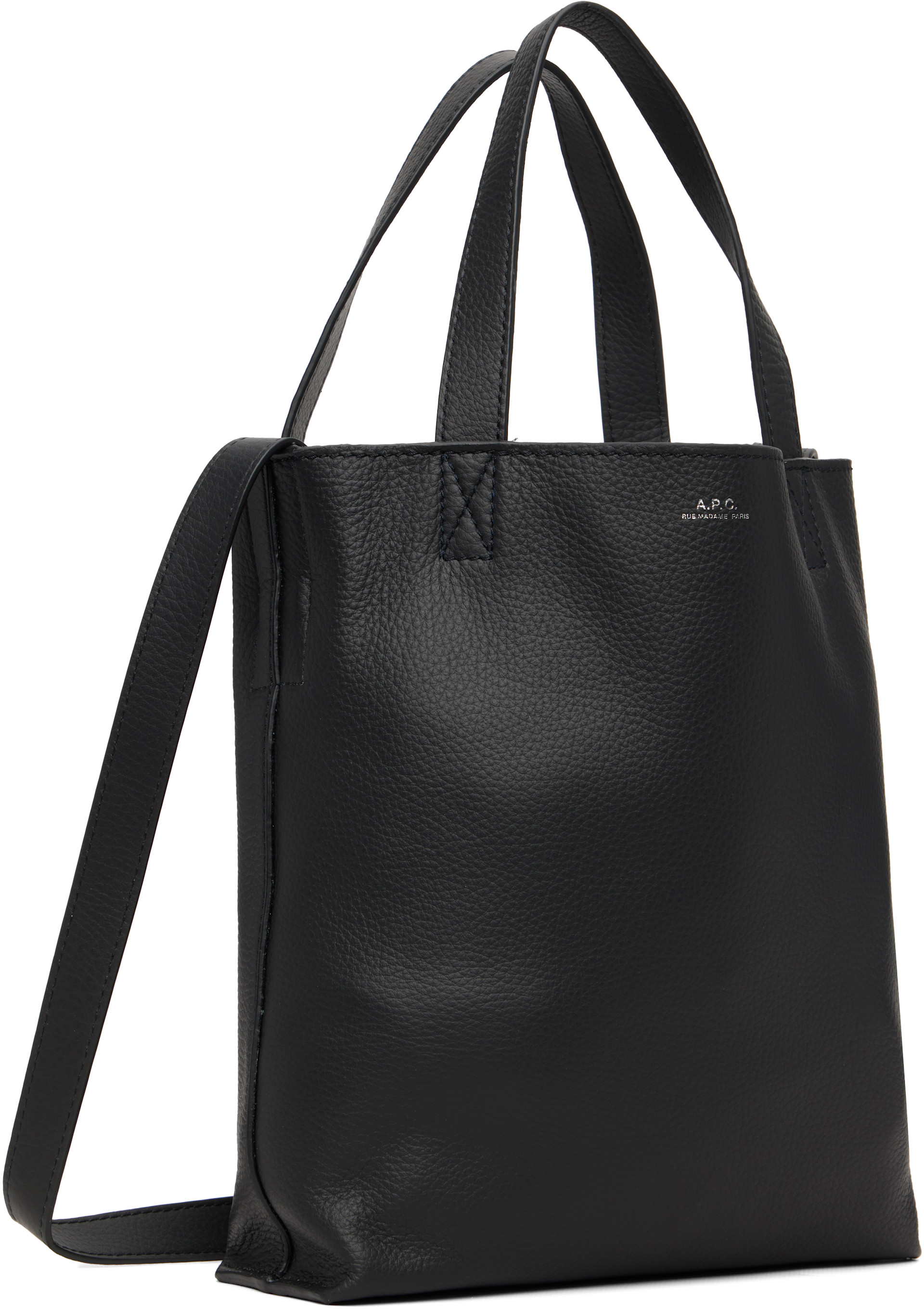 A.P.C. - Black Maiko Small Shopping Tote