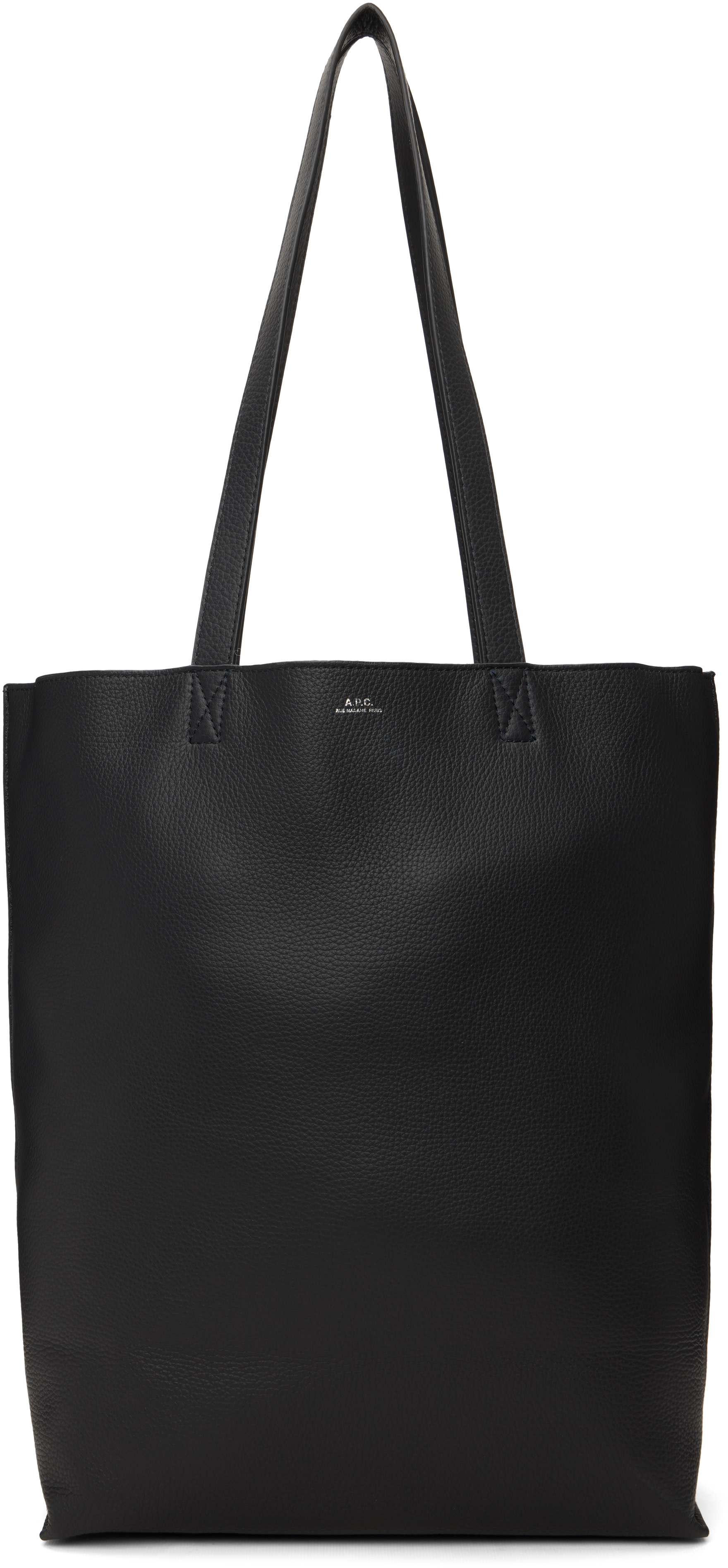 【正規品】A.P.C. ブラック トートバッグ A.P.C.: ブラック Maiko Shopping トートバッグ | SSENSE 日本