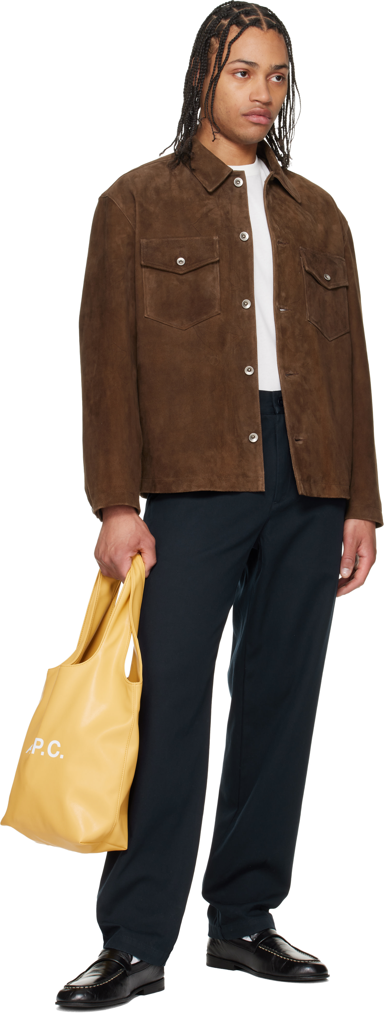 A.P.C. - Petit cabas jaune - Ninon