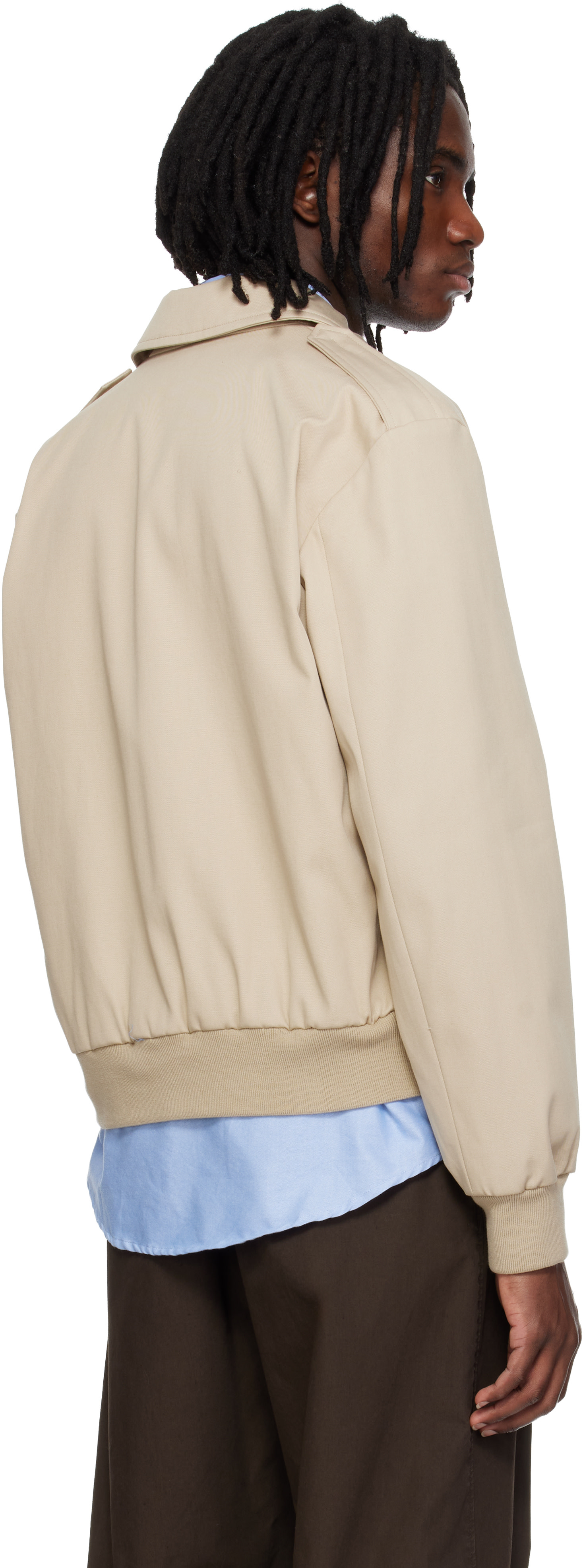 A.P.C. - Blouson aviateur Miles beige