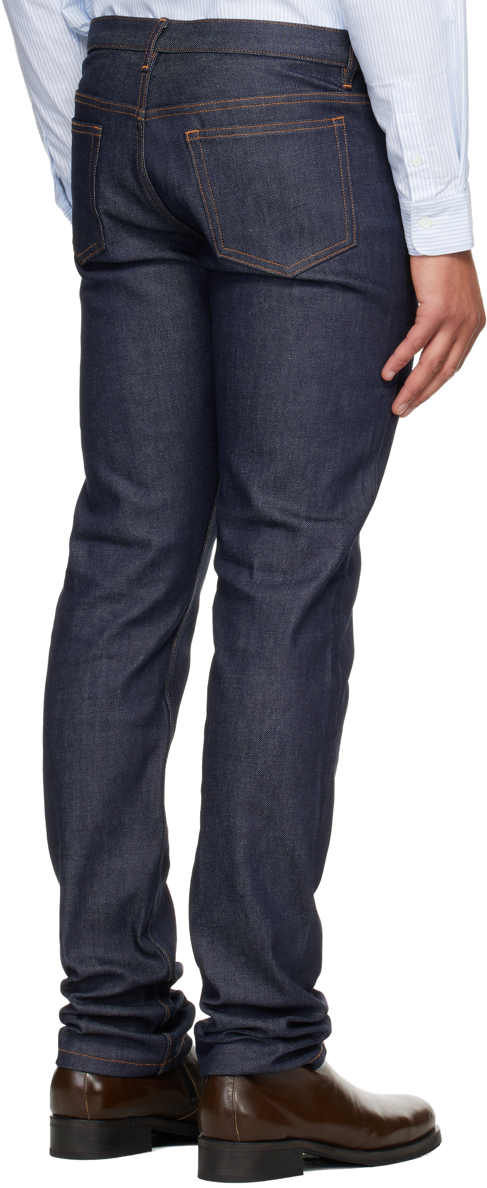 A.P.C. - Navy Petit Standard Jeans