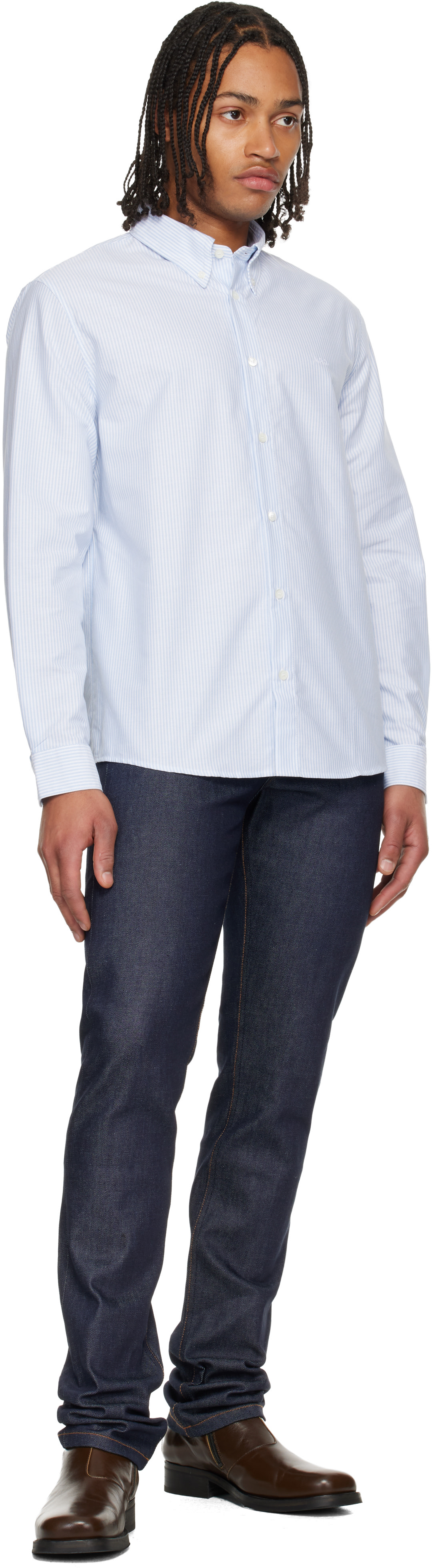 A.P.C. - Navy Petit Standard Jeans
