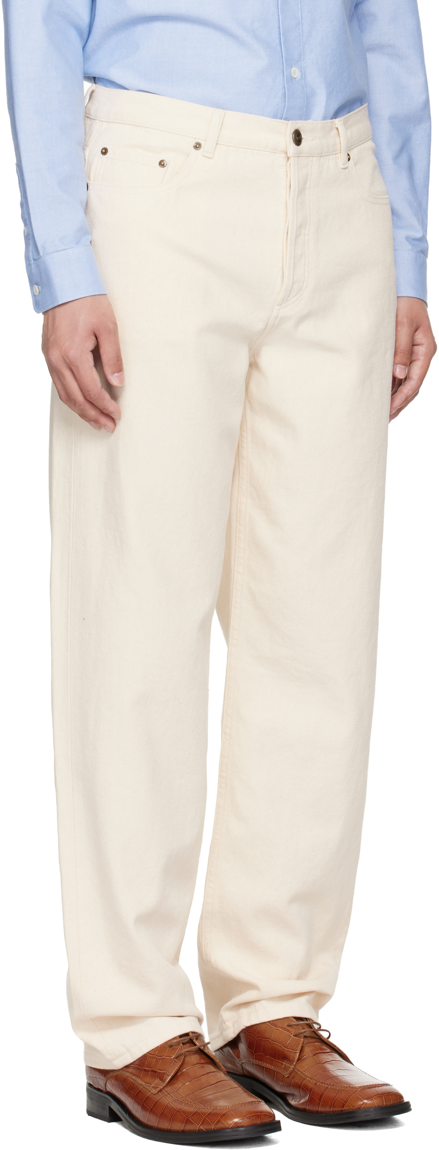 A.P.C. - Jean Fairfax blanc cassé