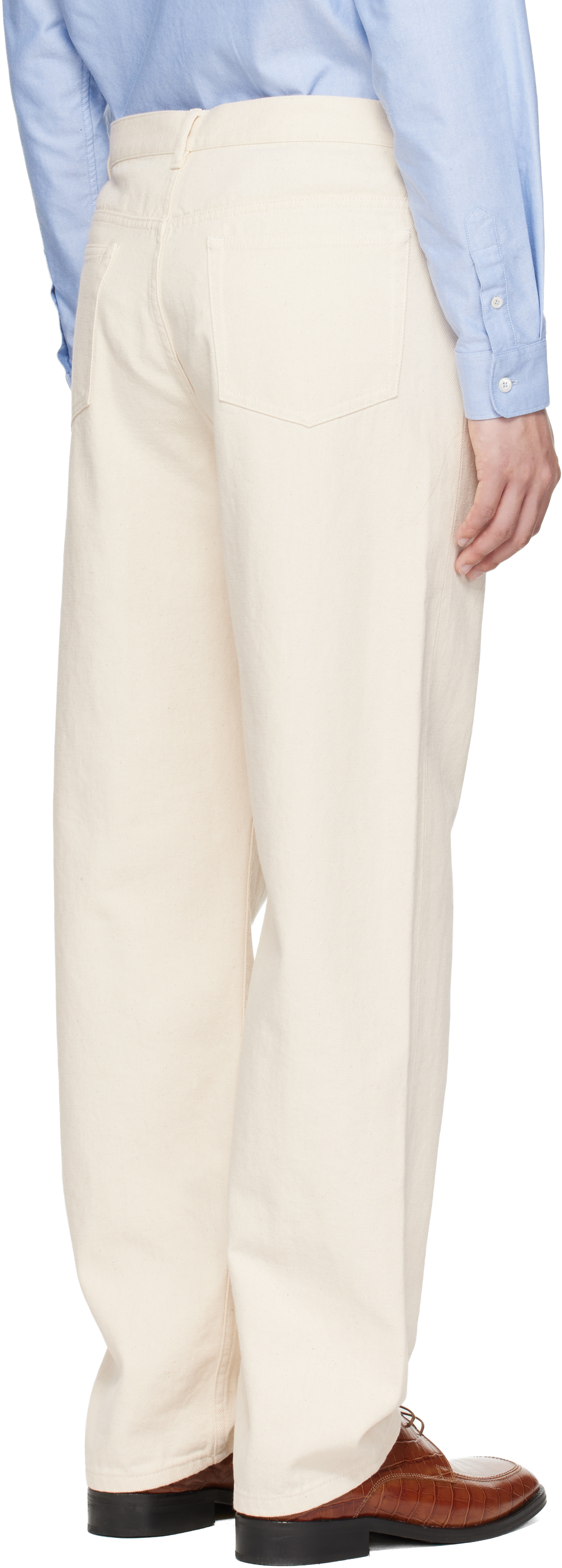 A.P.C. - Jean Fairfax blanc cassé