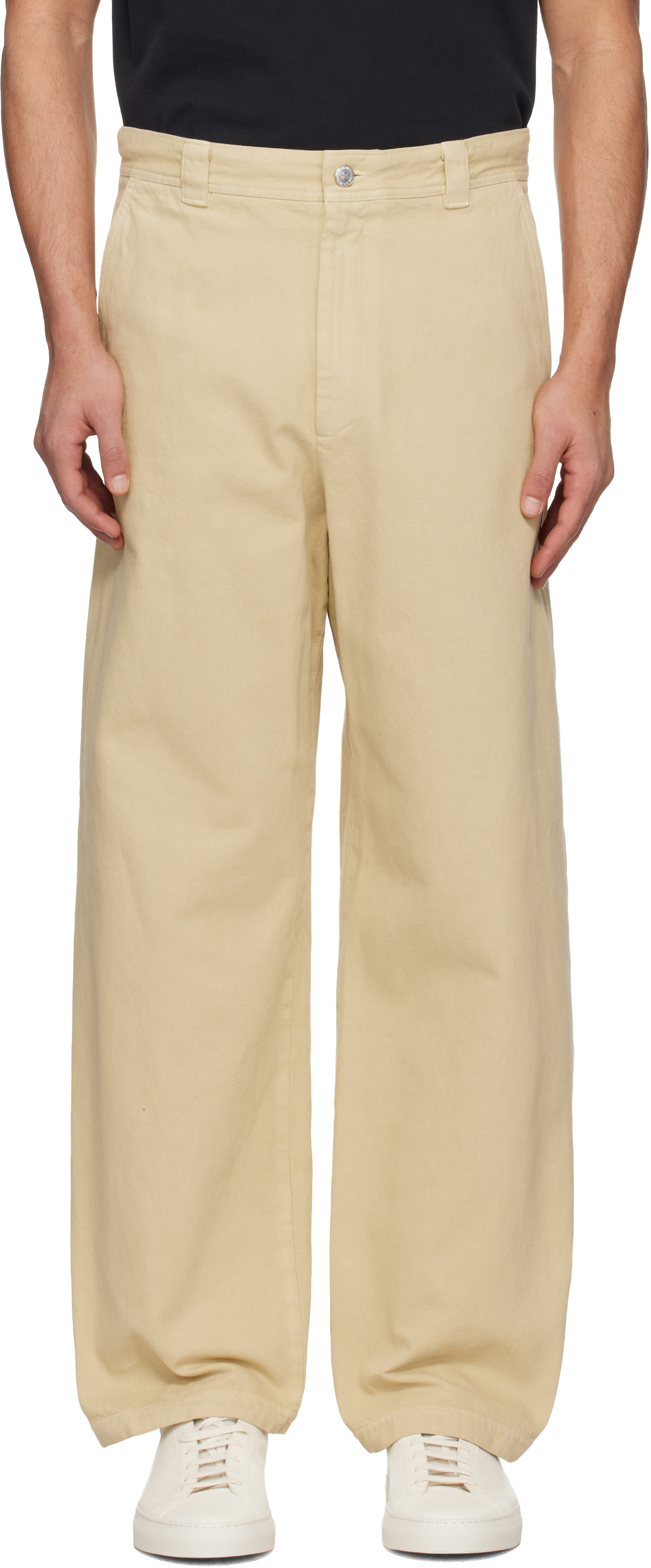 A.P.C. - Pantalon chino beige