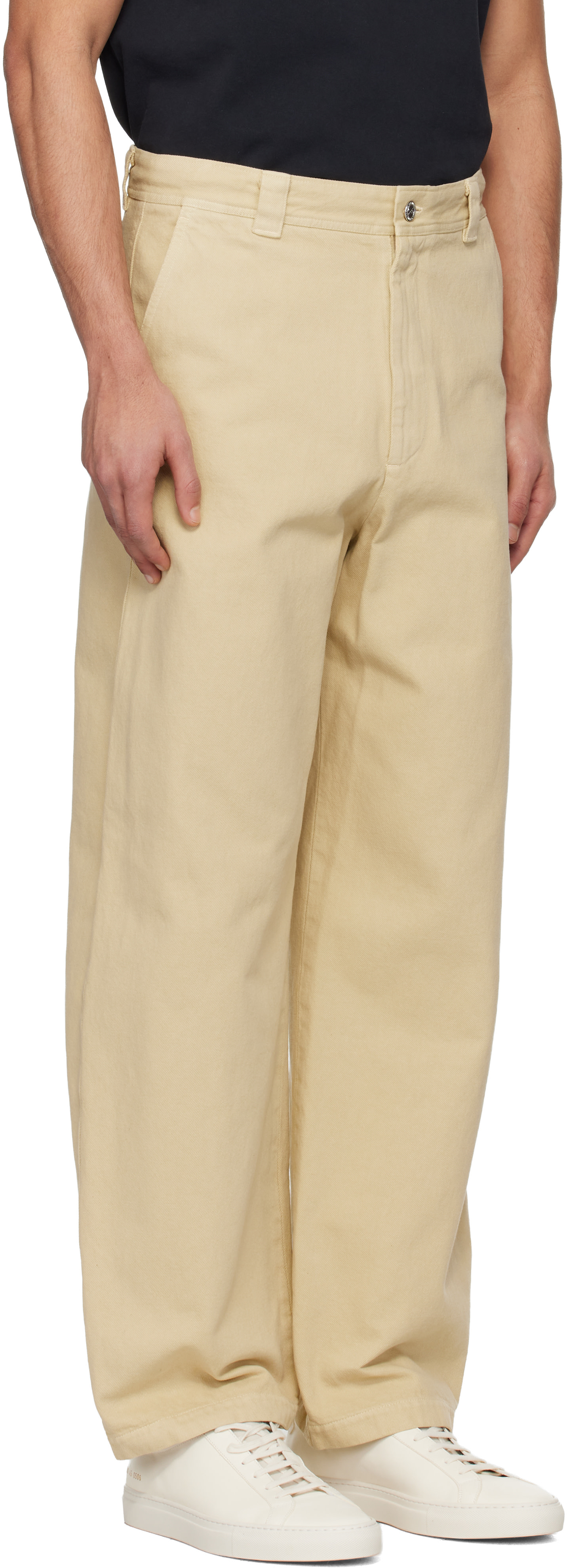 A.P.C. - Pantalon chino beige