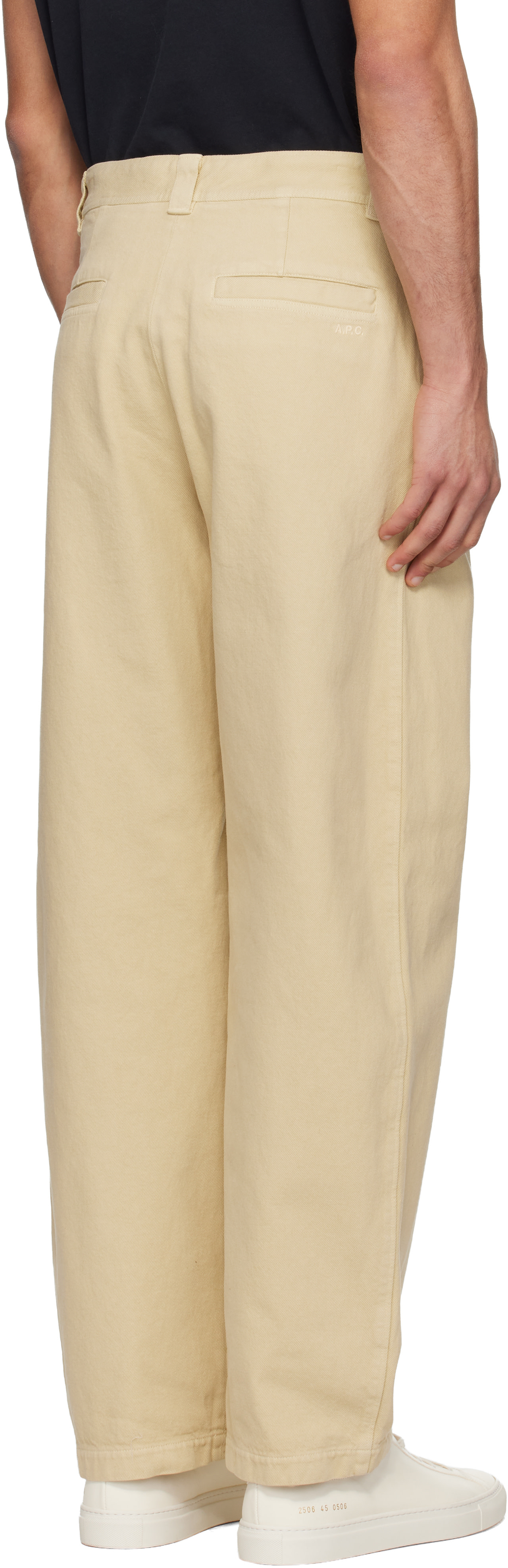 A.P.C. - Pantalon chino beige