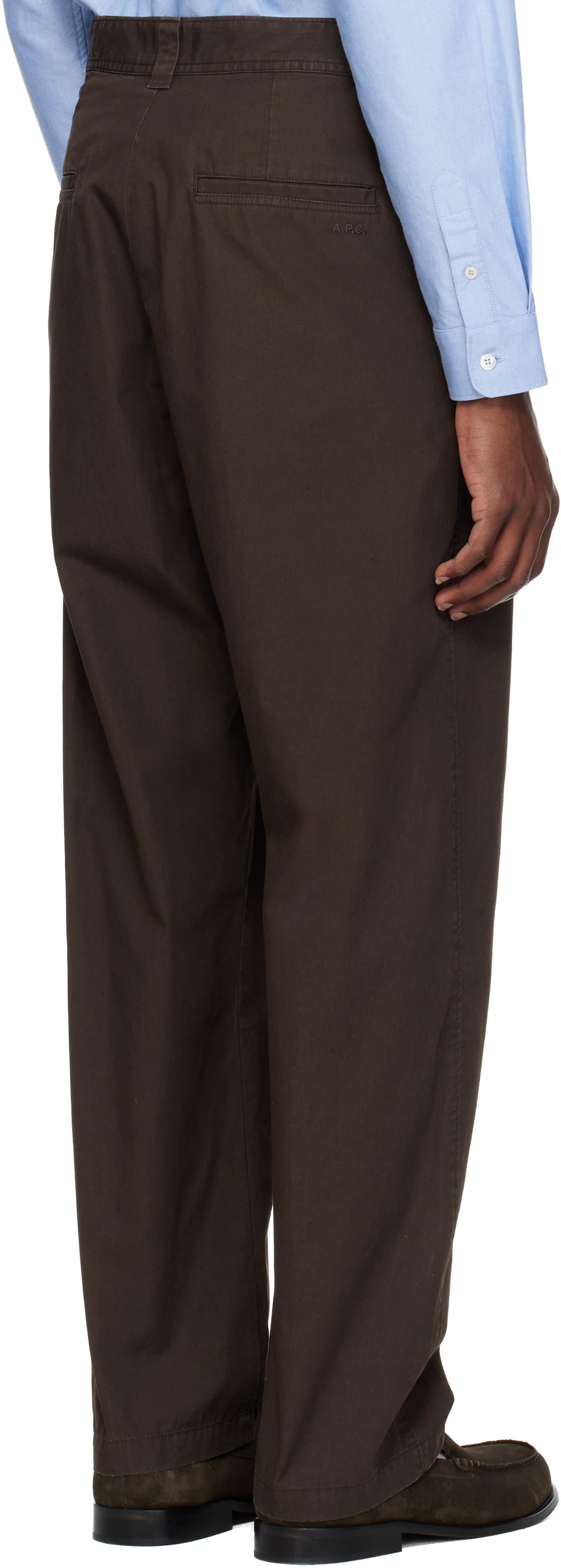 A.P.C. - Pantalon chino Dan brun