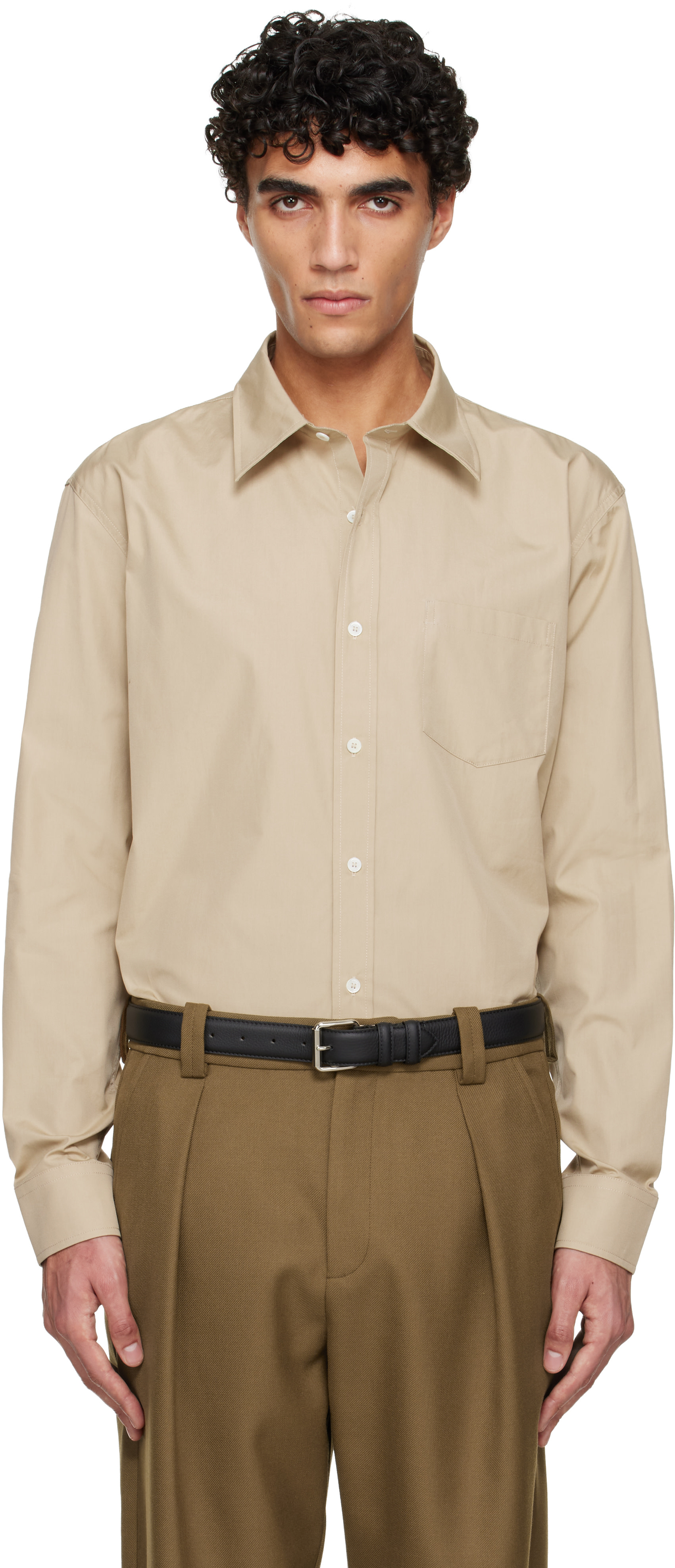 A.P.C. - Chemise Owen beige