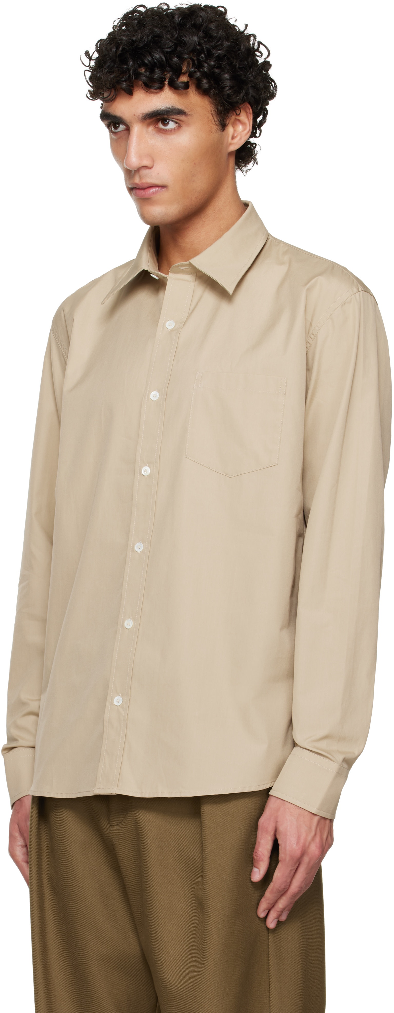 A.P.C. - Chemise Owen beige