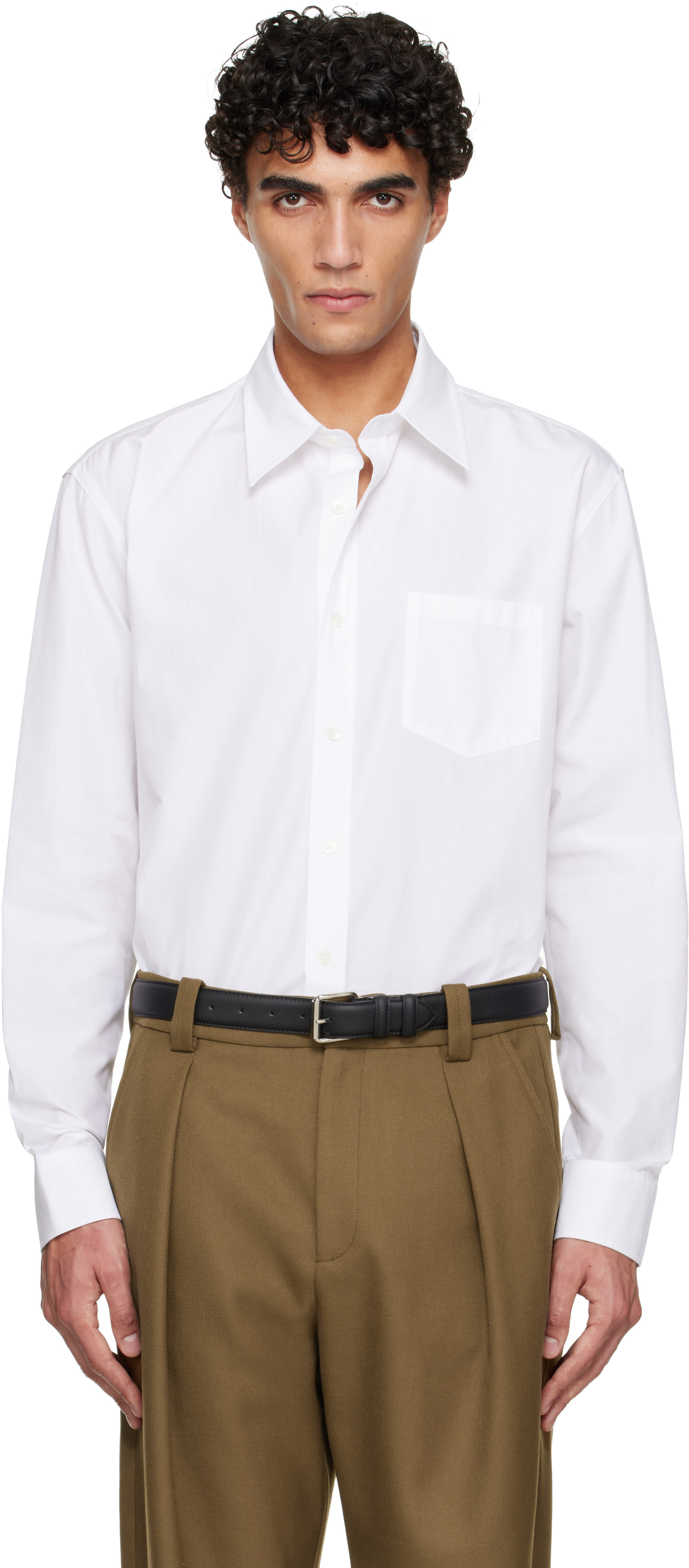A.P.C. - Chemise Owen blanche