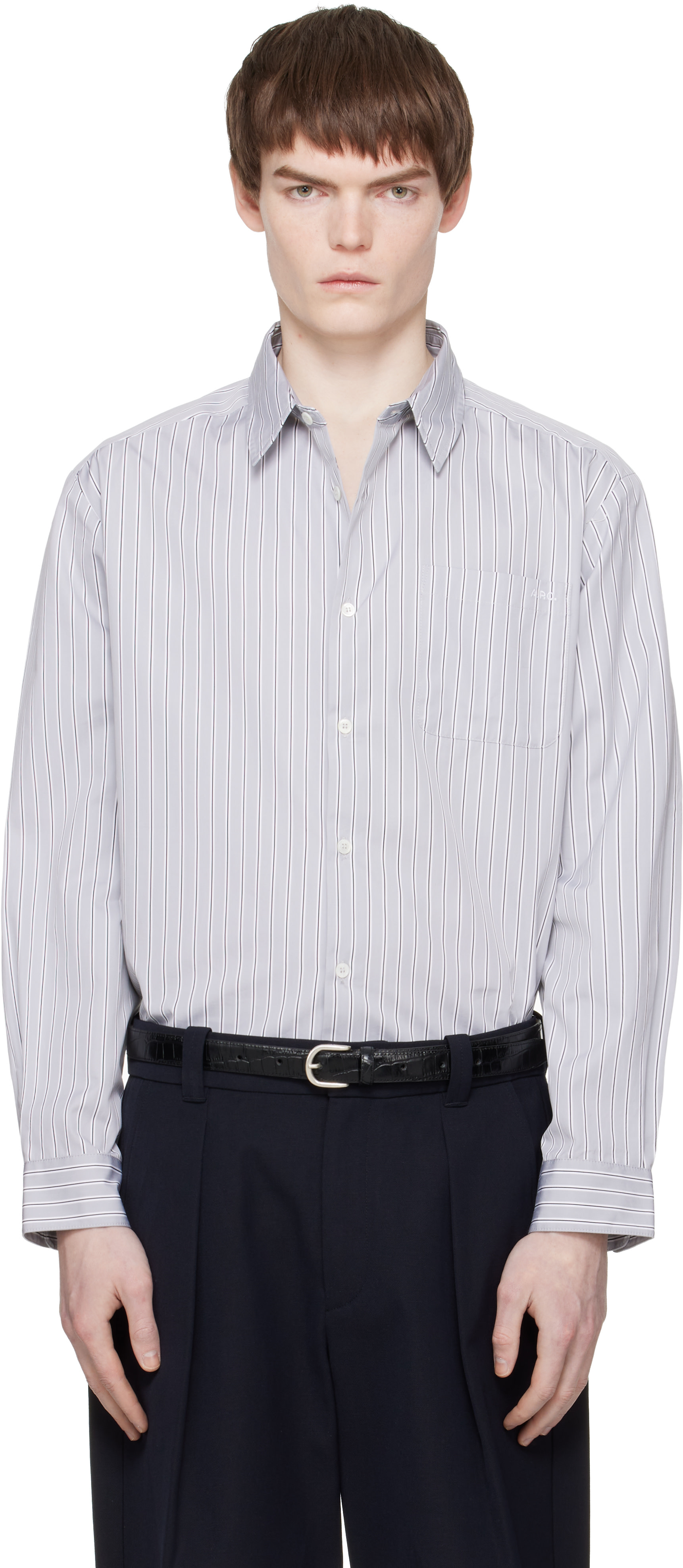 A.P.C. - Chemise Malo grise
