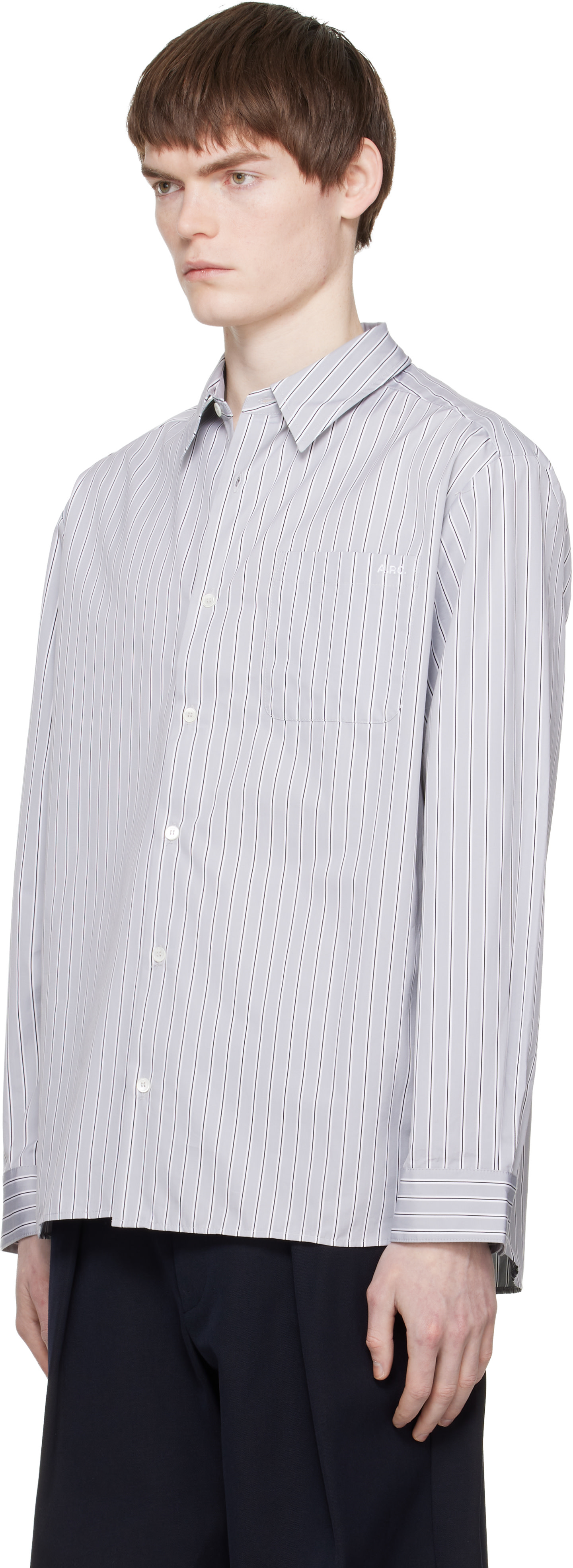 A.P.C. - Chemise Malo grise