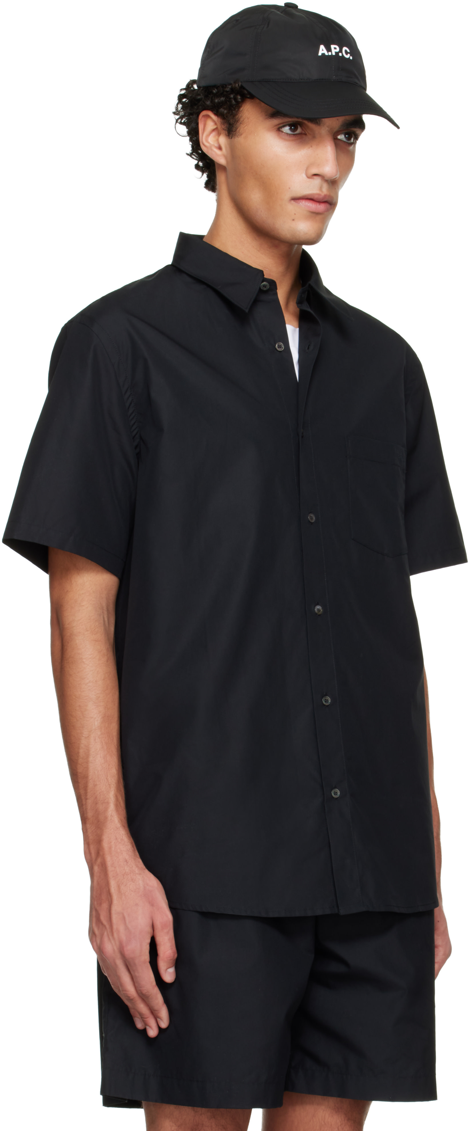 A.P.C. - Chemise Bart noire