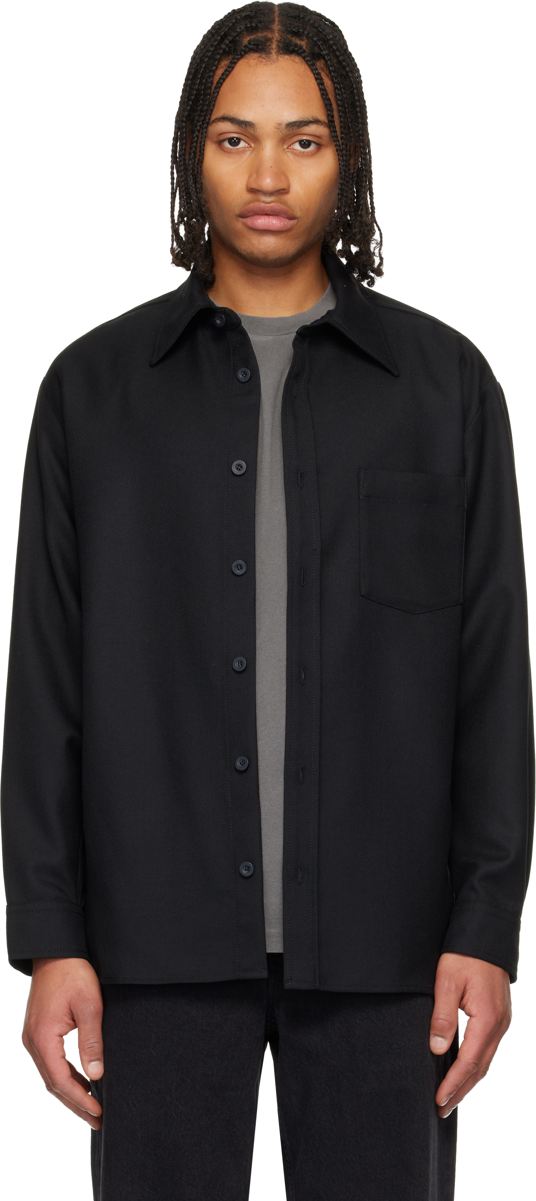 A.P.C. - Surchemise Malaury noire