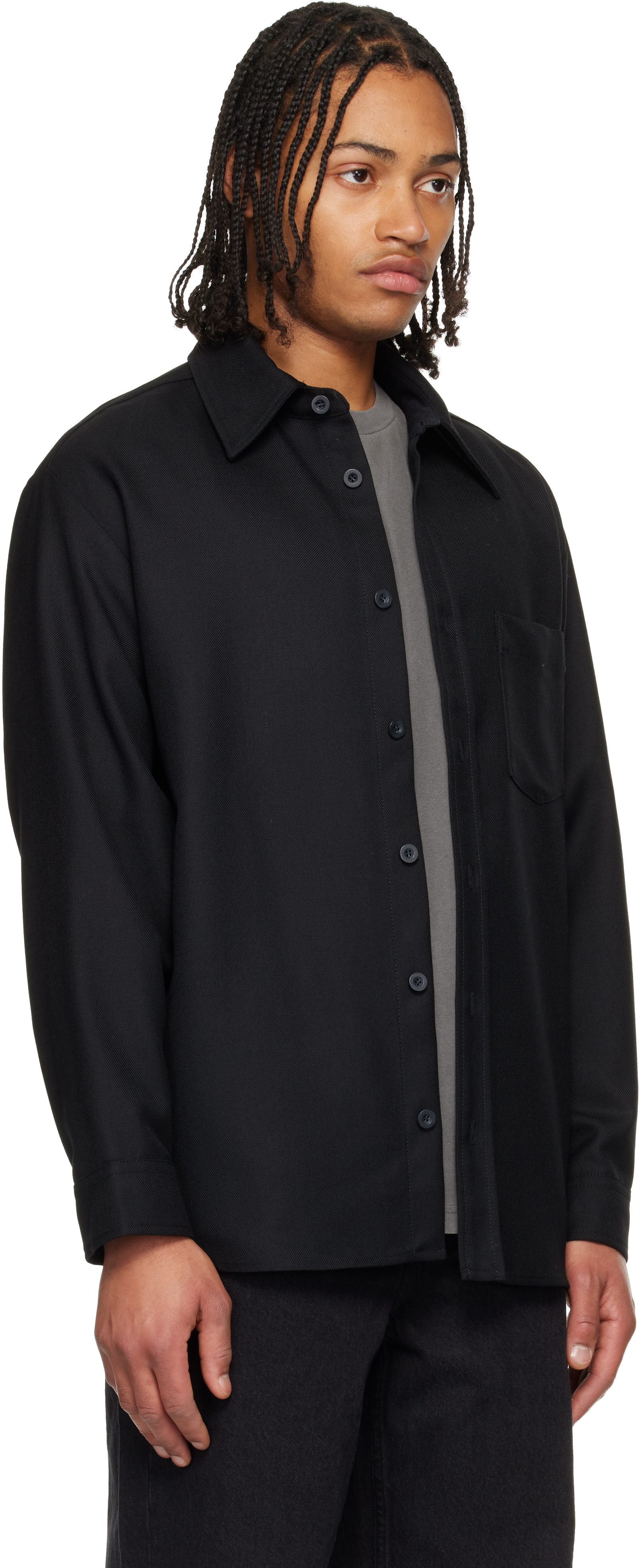 A.P.C. - Surchemise Malaury noire