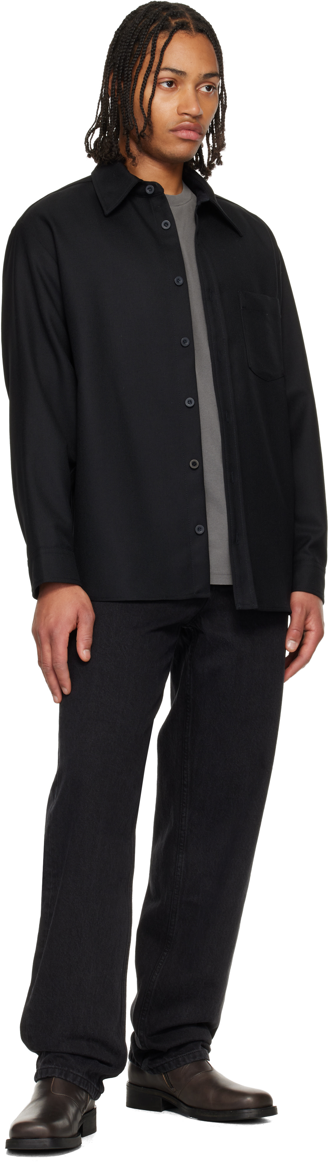 A.P.C. - Surchemise Malaury noire