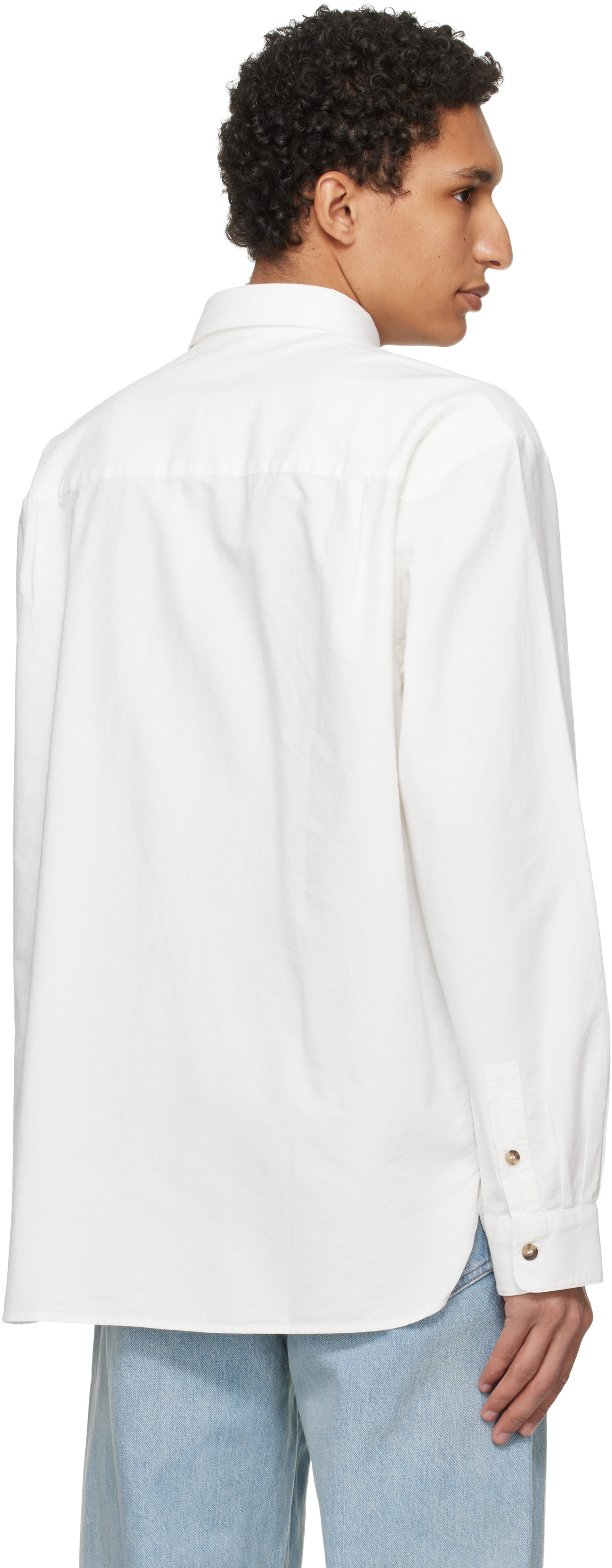 A.P.C. - Chemise Mateo blanc cassé