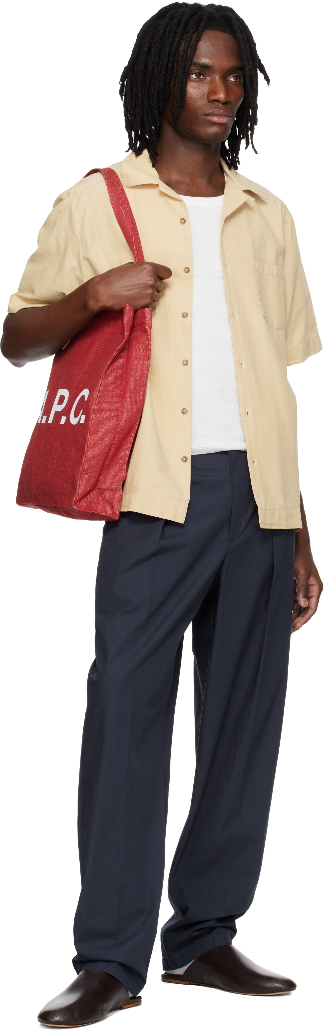 A.P.C. - Chemise Jude beige