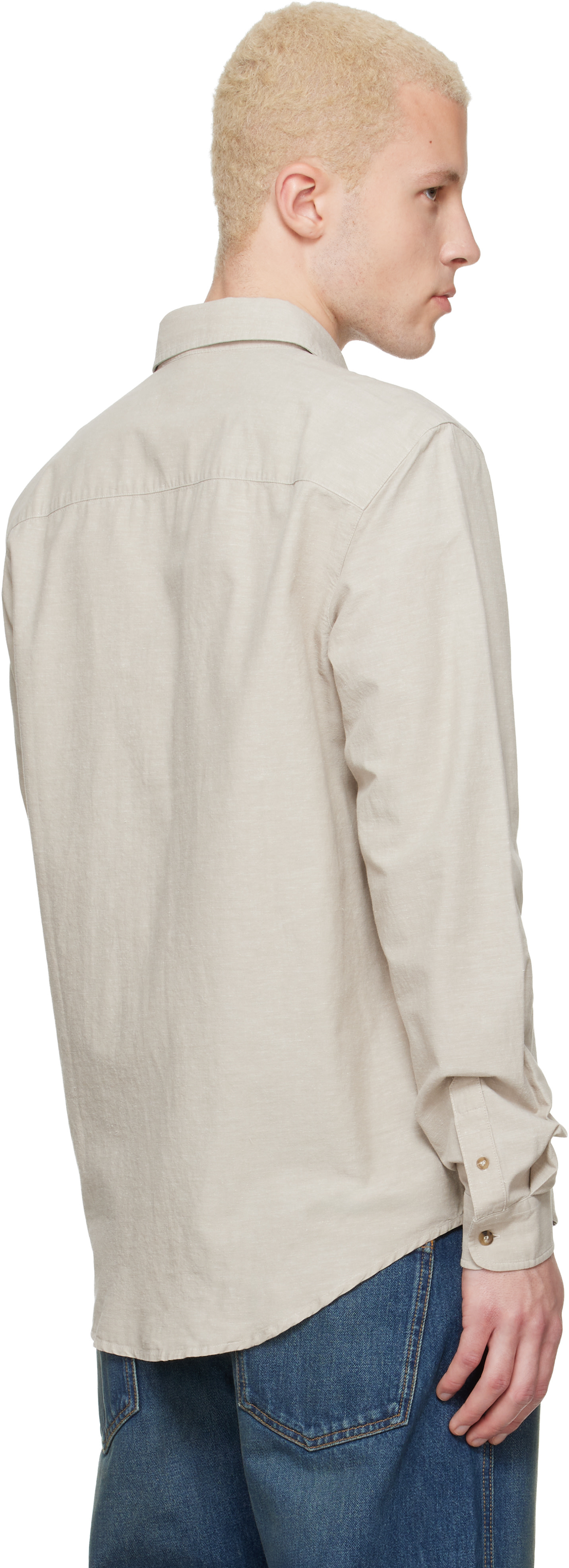 A.P.C. - トープ Harris シャツ