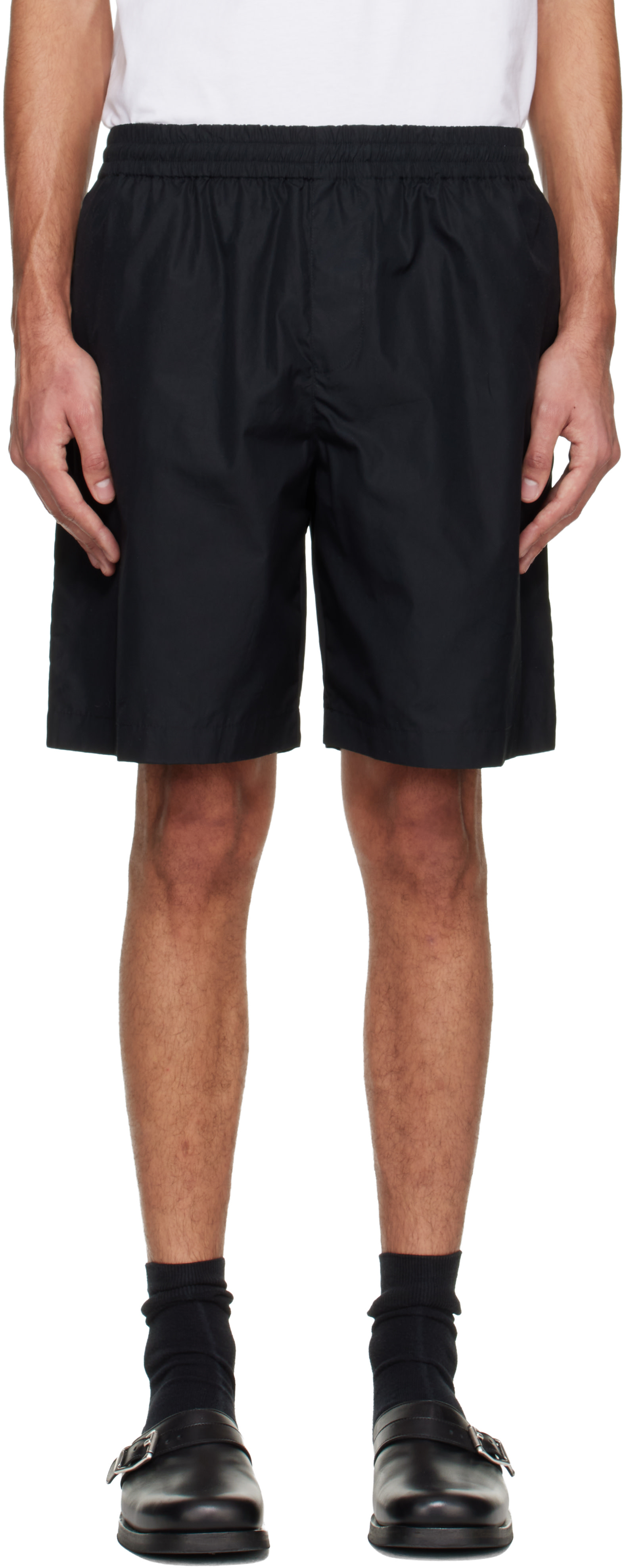A.P.C. - Short noir en coton bio