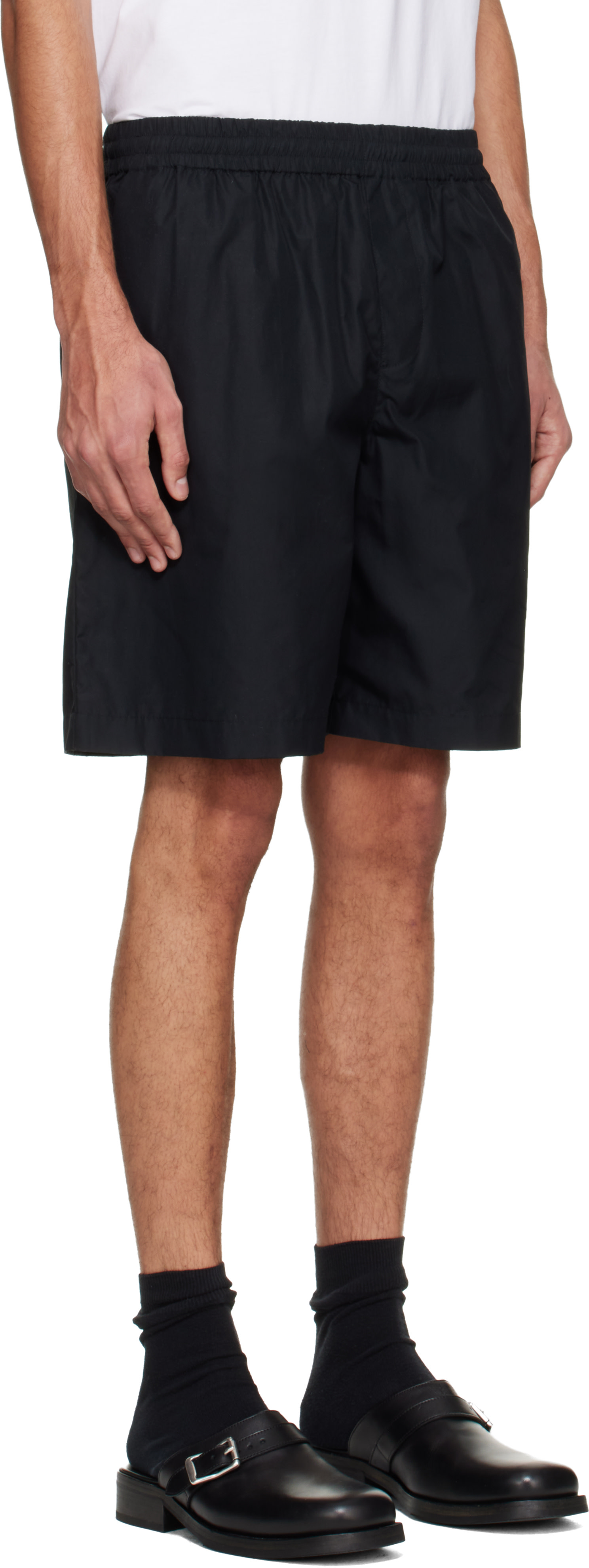 A.P.C. - Short noir en coton bio