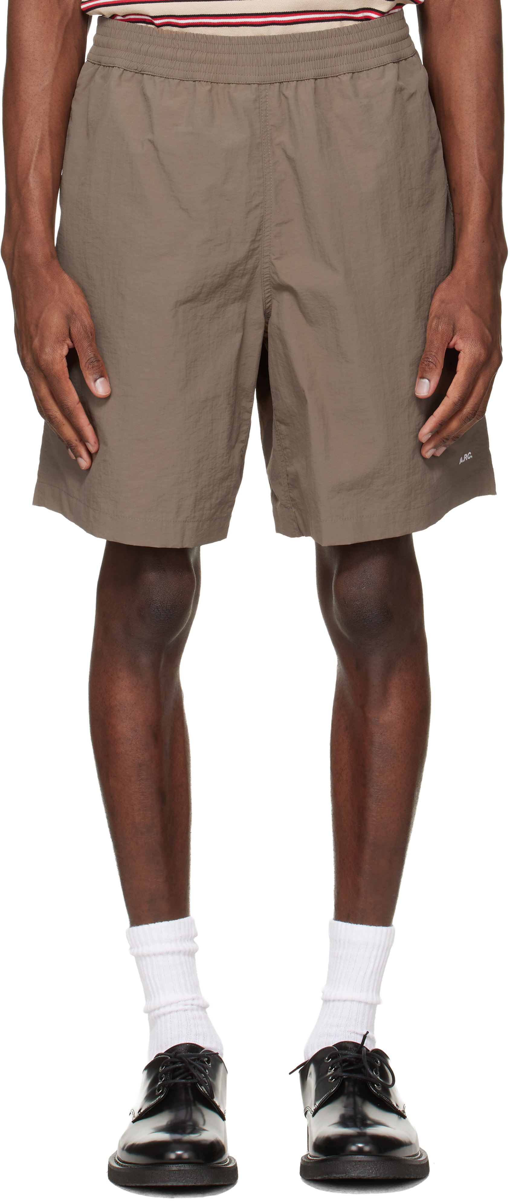 A.P.C. - Maillot de bain Rio brun