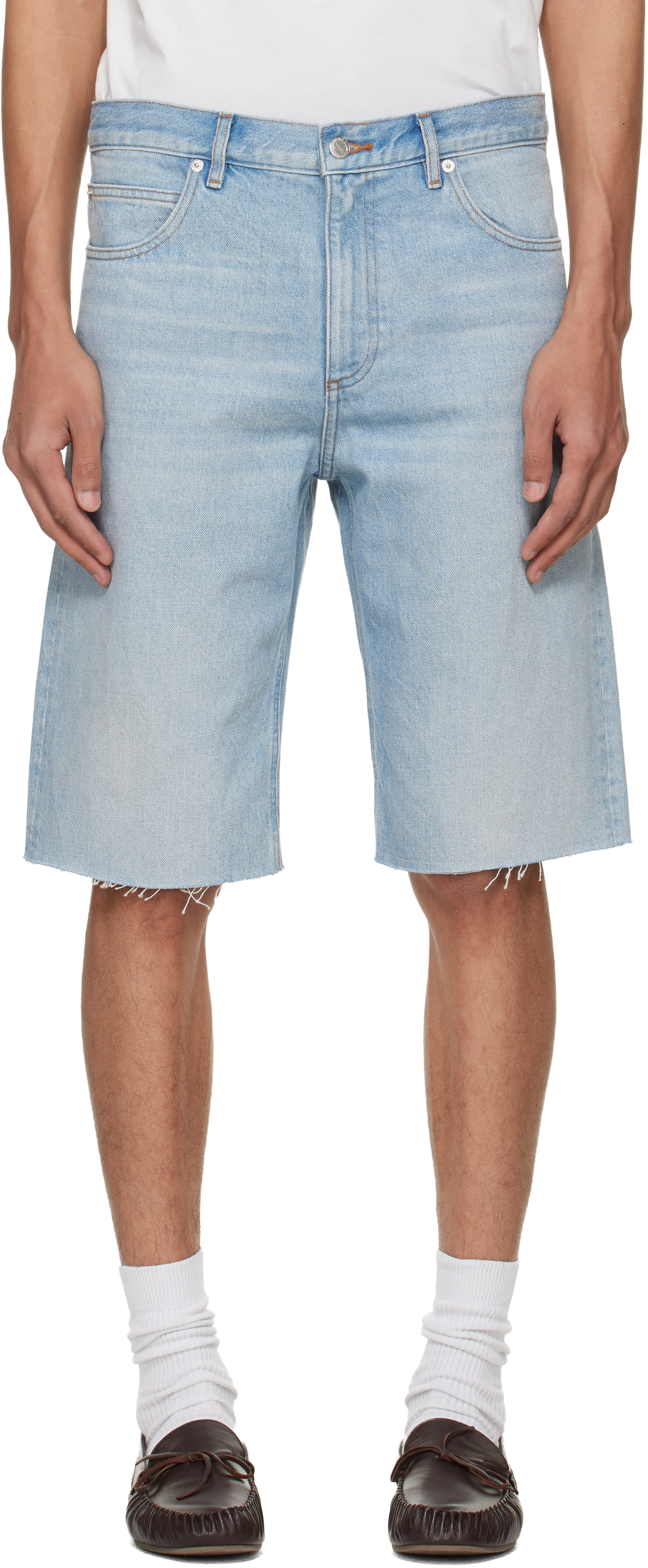 A.P.C. - Bermuda Sam bleu en denim