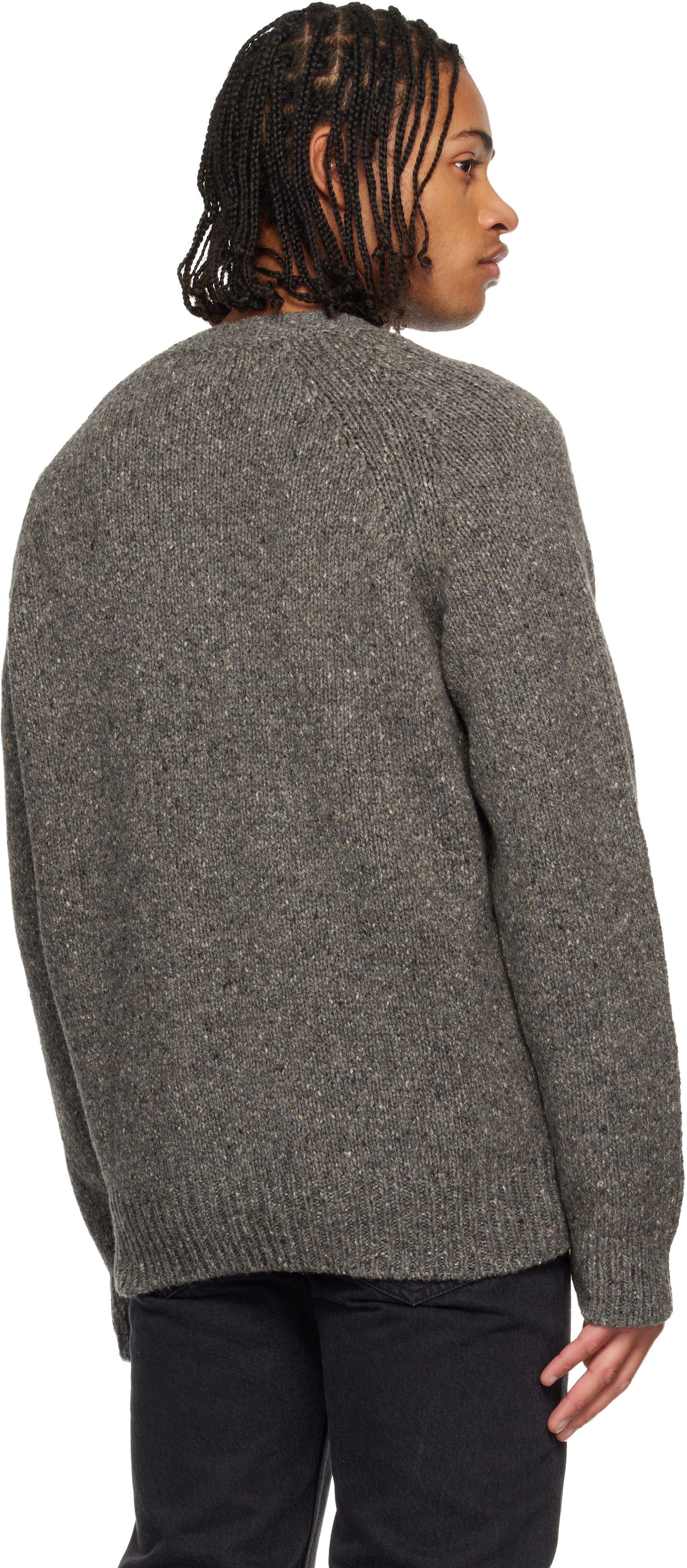 A.P.C. - Gray Harris Sweater